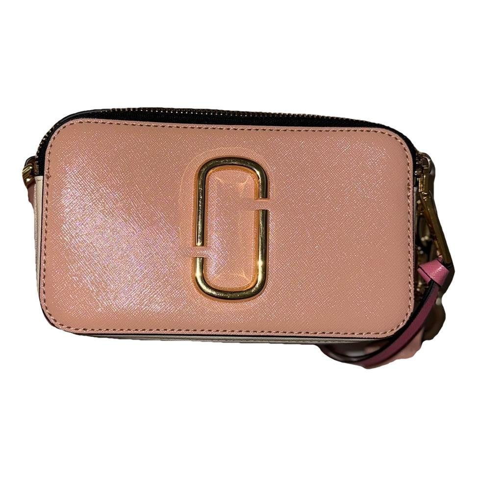 Snapshot leather crossbody bag