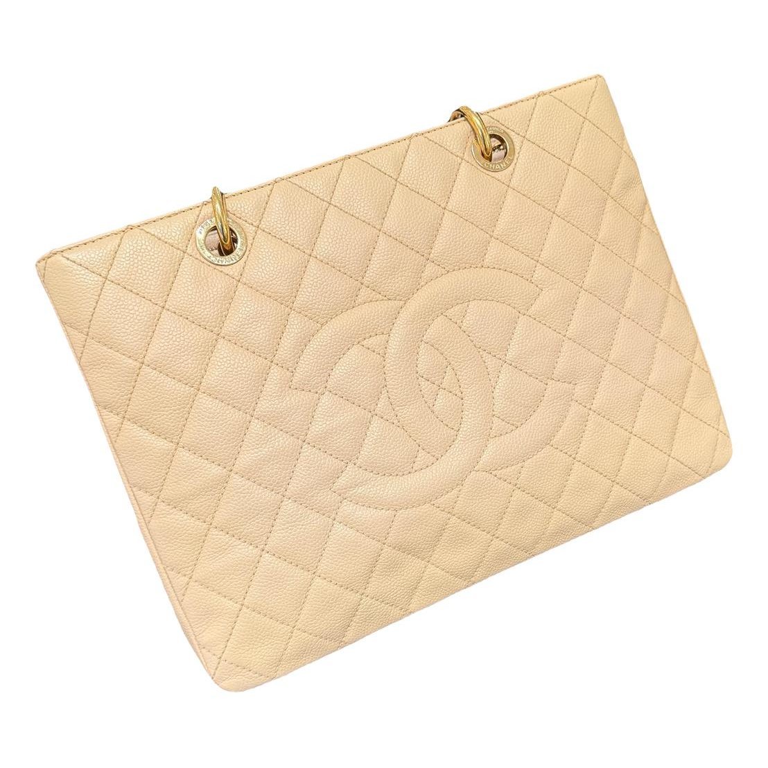 Grand shopping leather tote