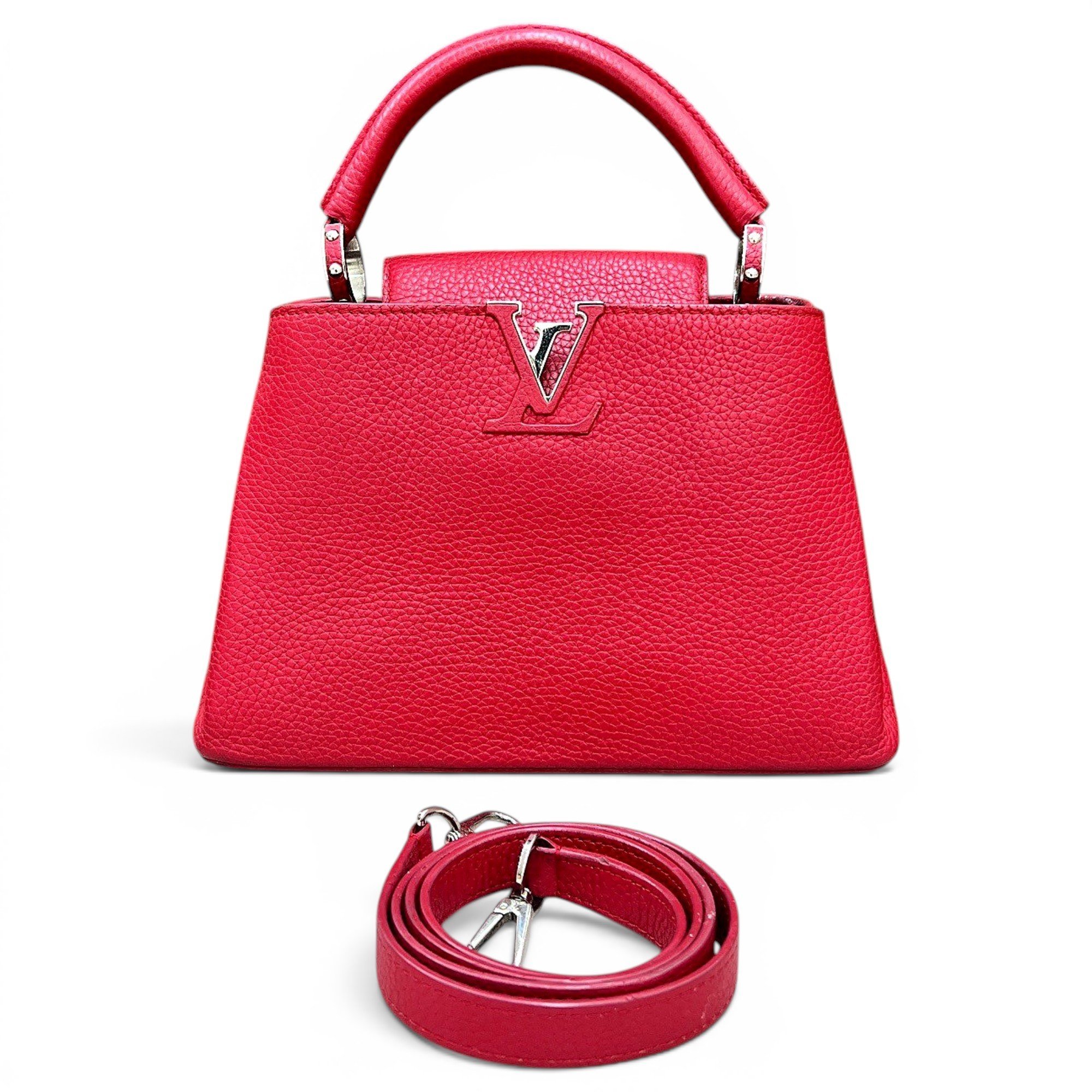 Capucines leather handbag