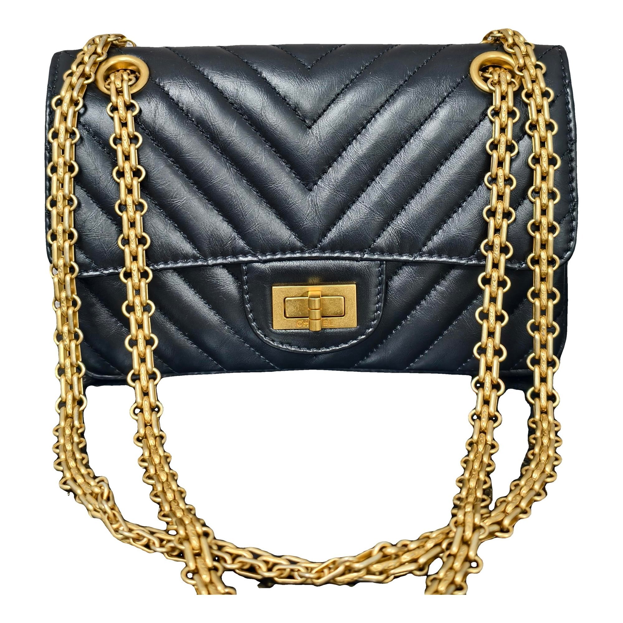 2.55 leather handbag