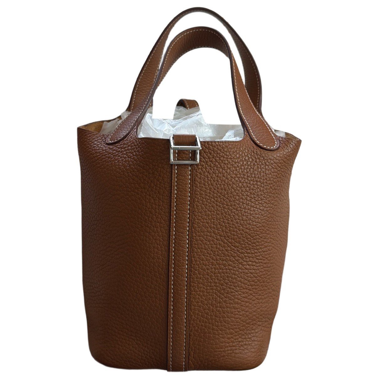Picotin leather handbag