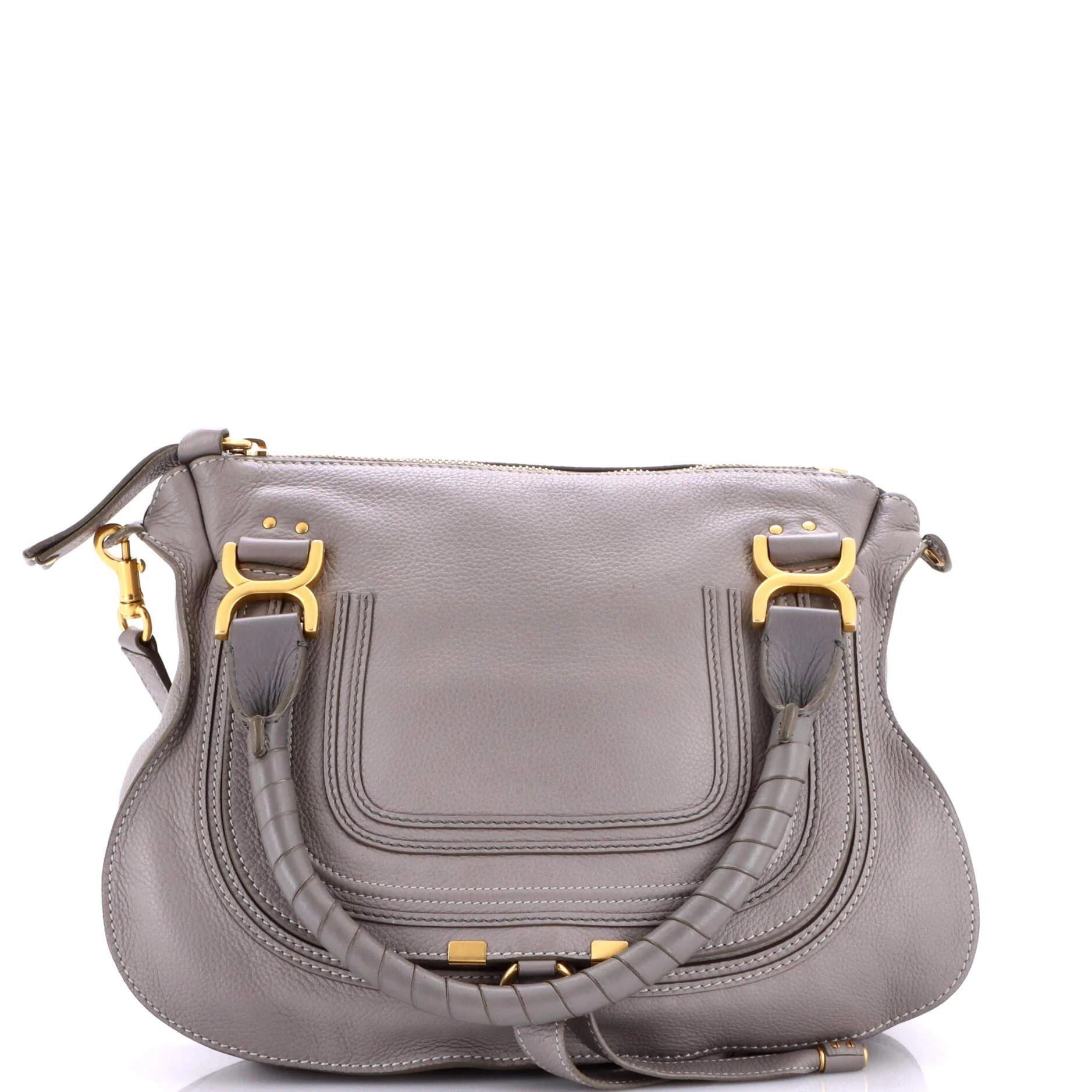 Leather satchel