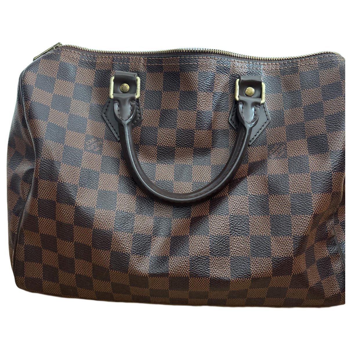 Speedy leather handbag