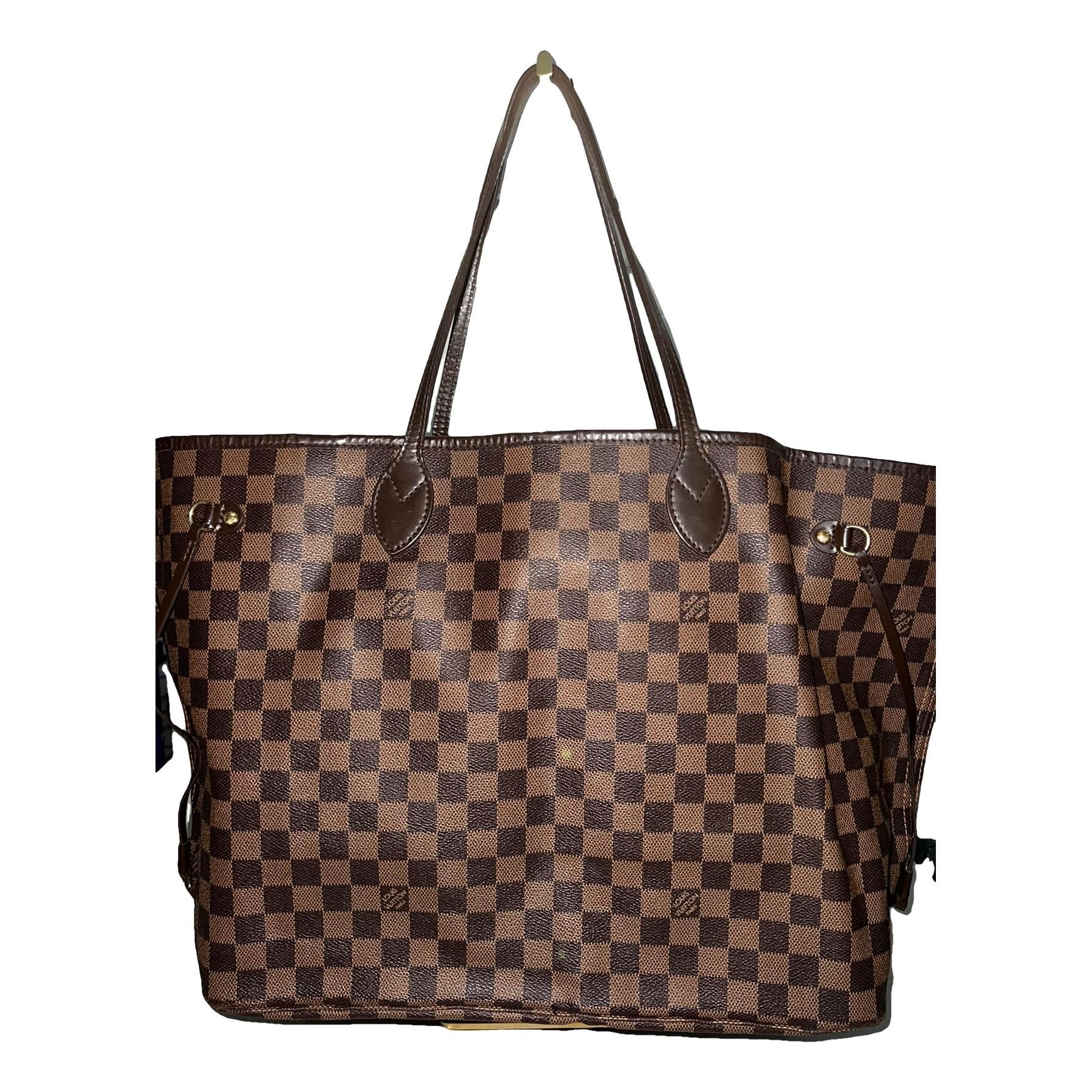 Neverfull leather tote