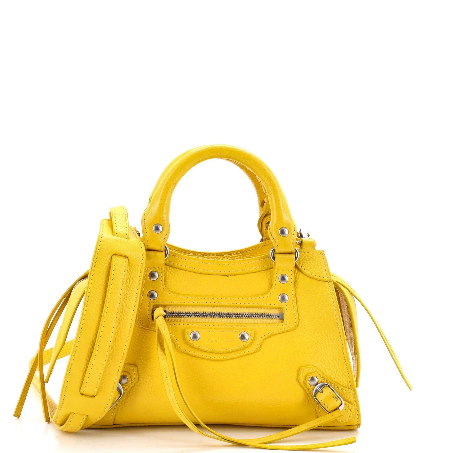 Leather handbag
