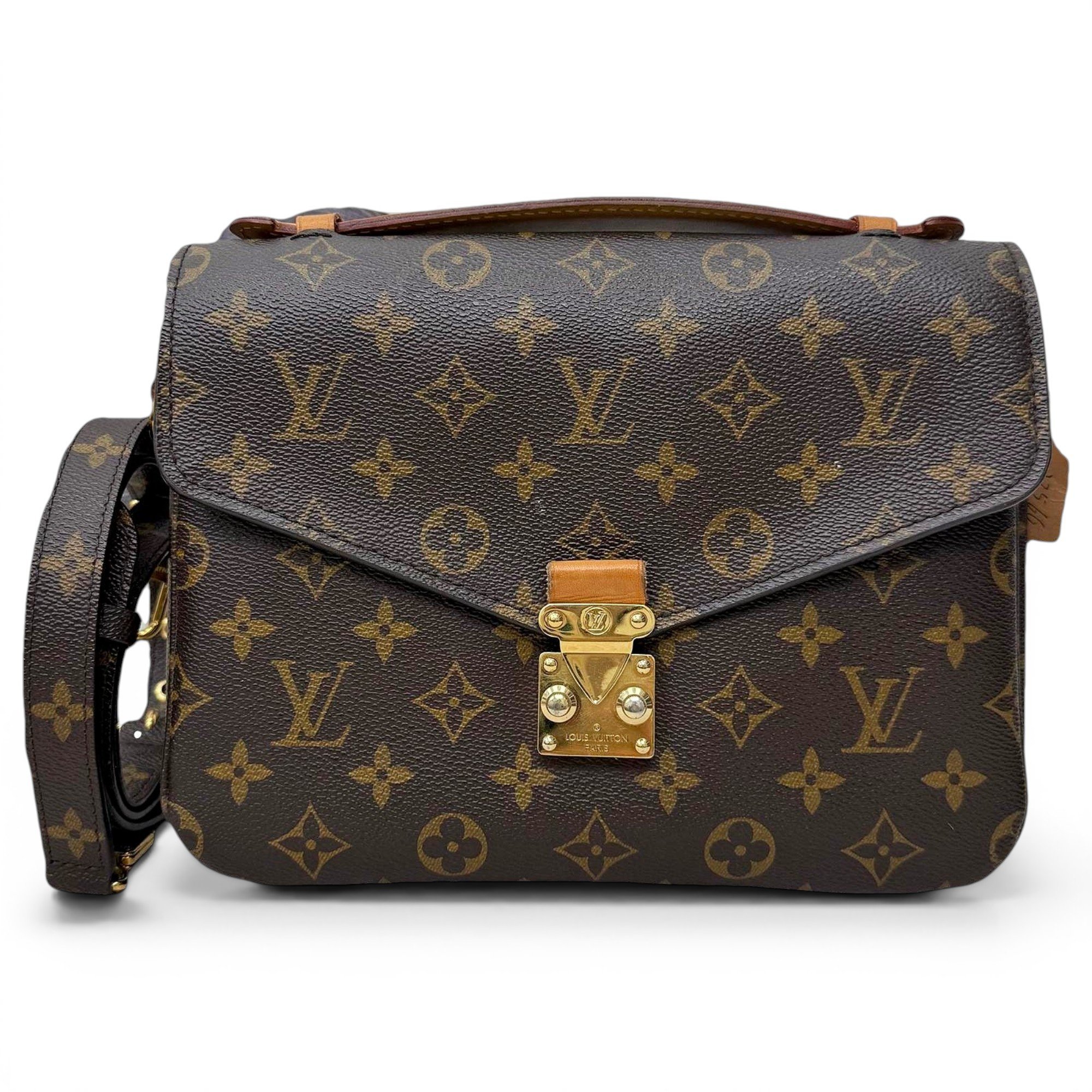 Metis leather handbag