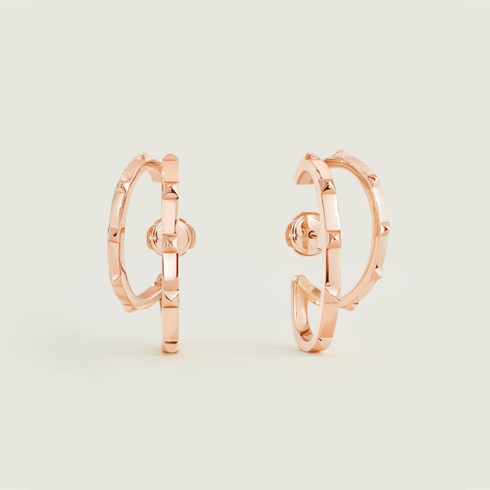 Sans Coloris Hermès Clou d'H Dangle Earrings