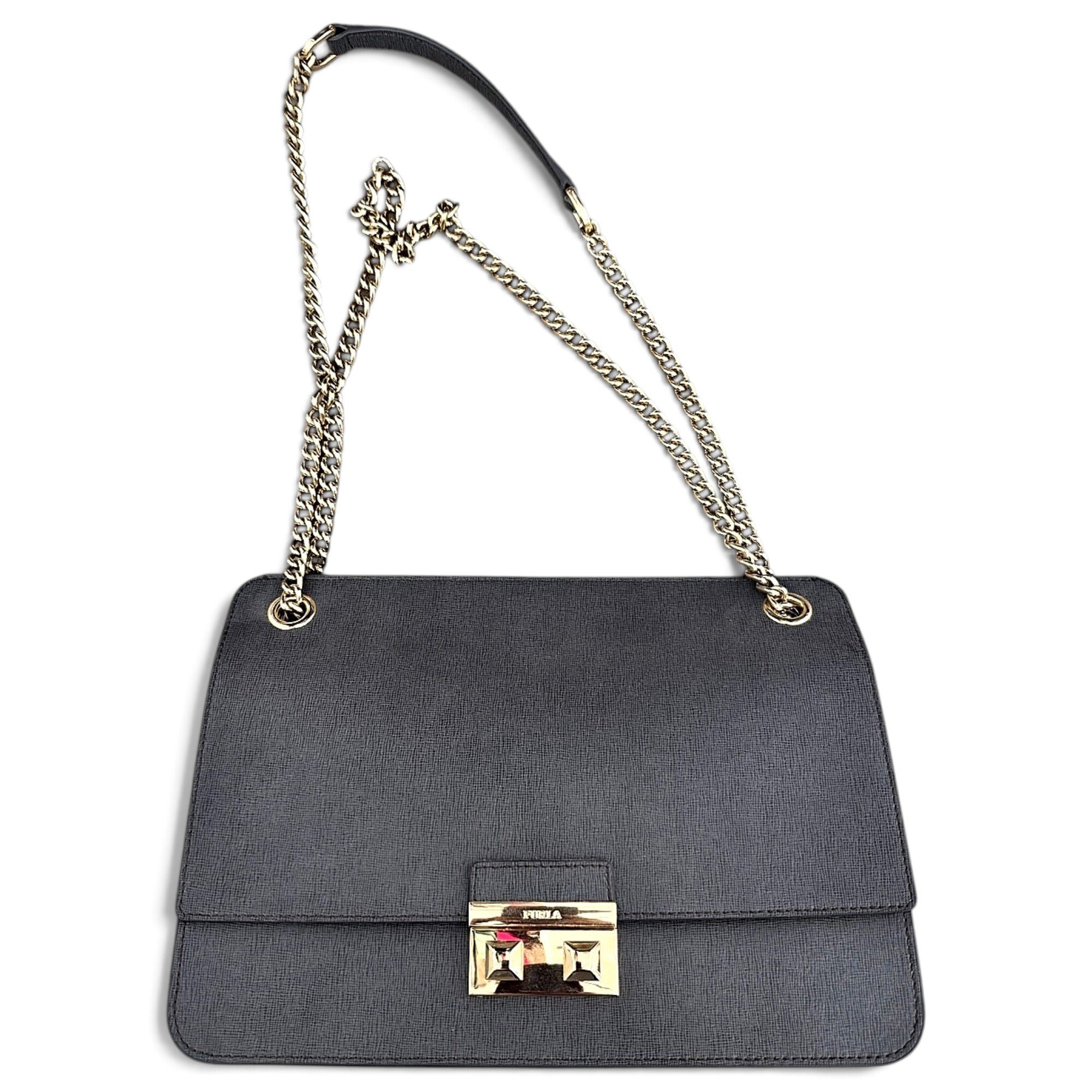 Metropolis leather handbag