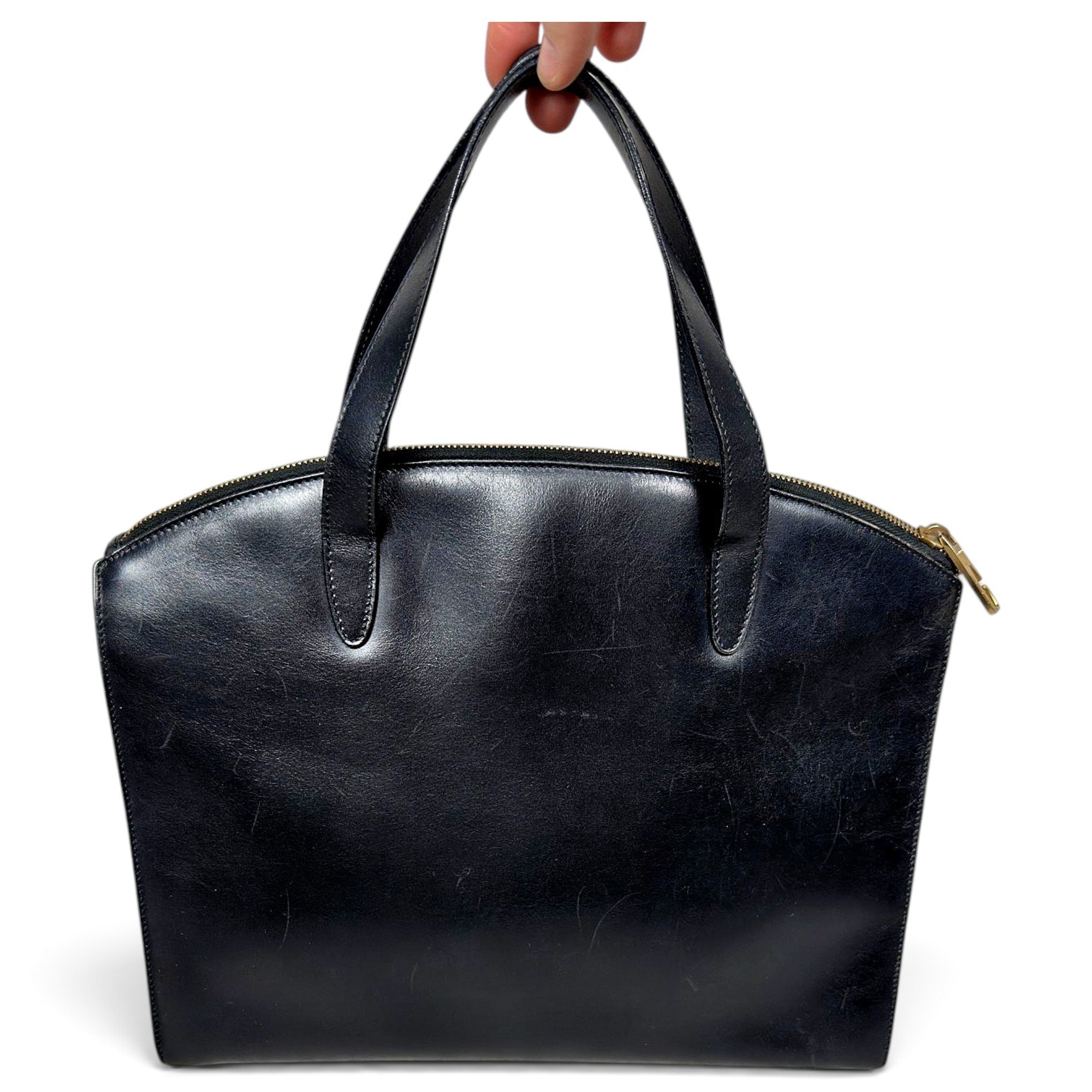 Leather handbag