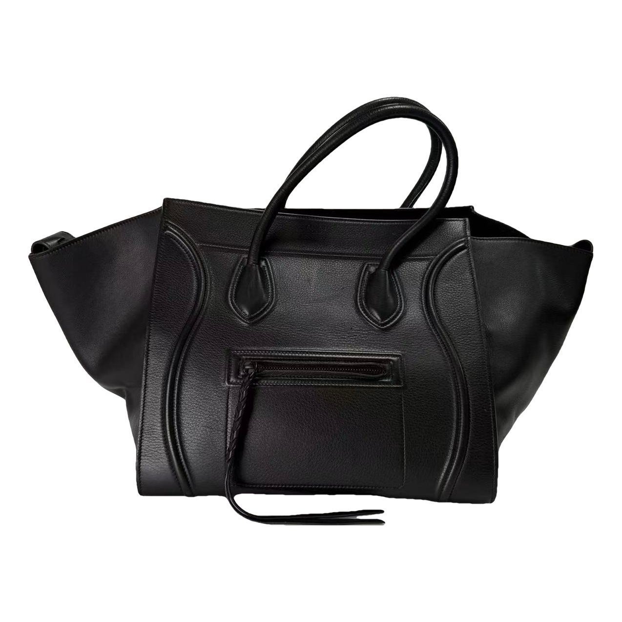 Luggage leather handbag