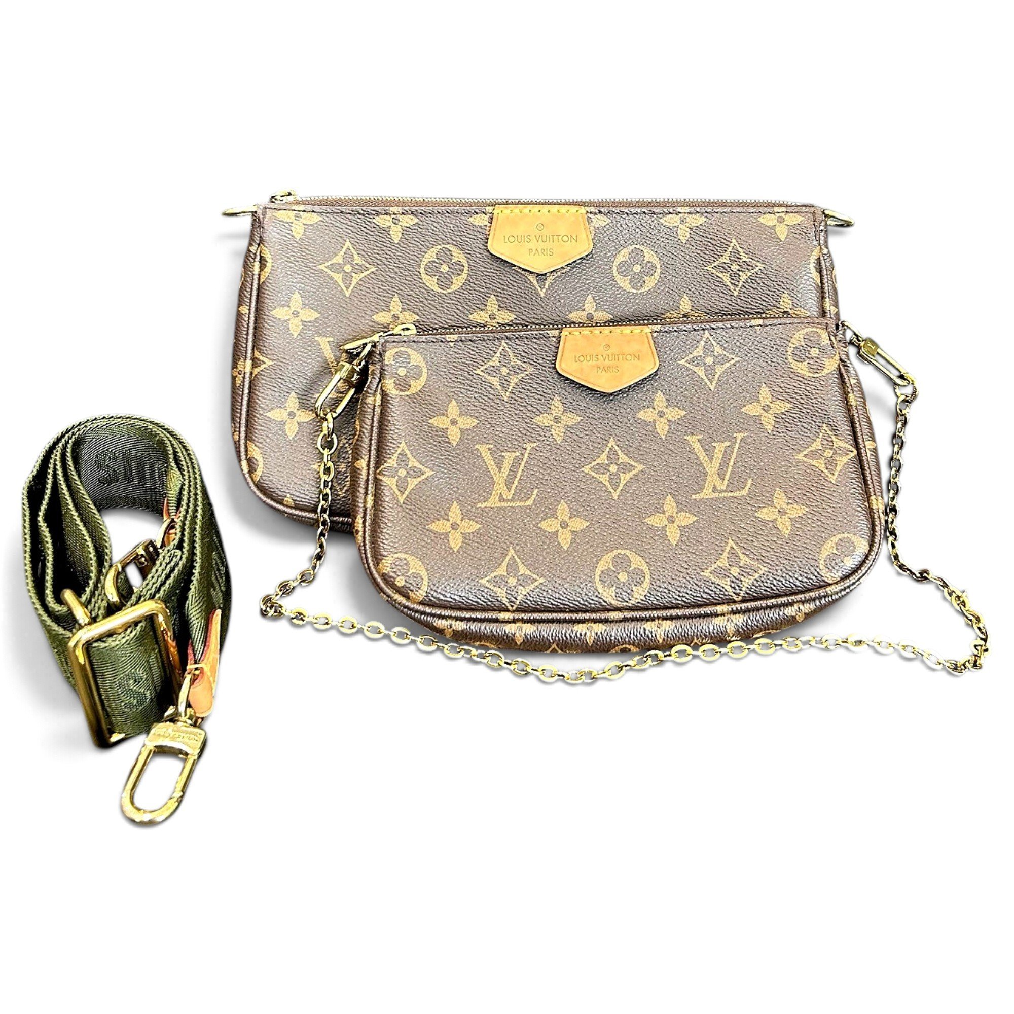 Multi Pochette Accessoires leather crossbody bag