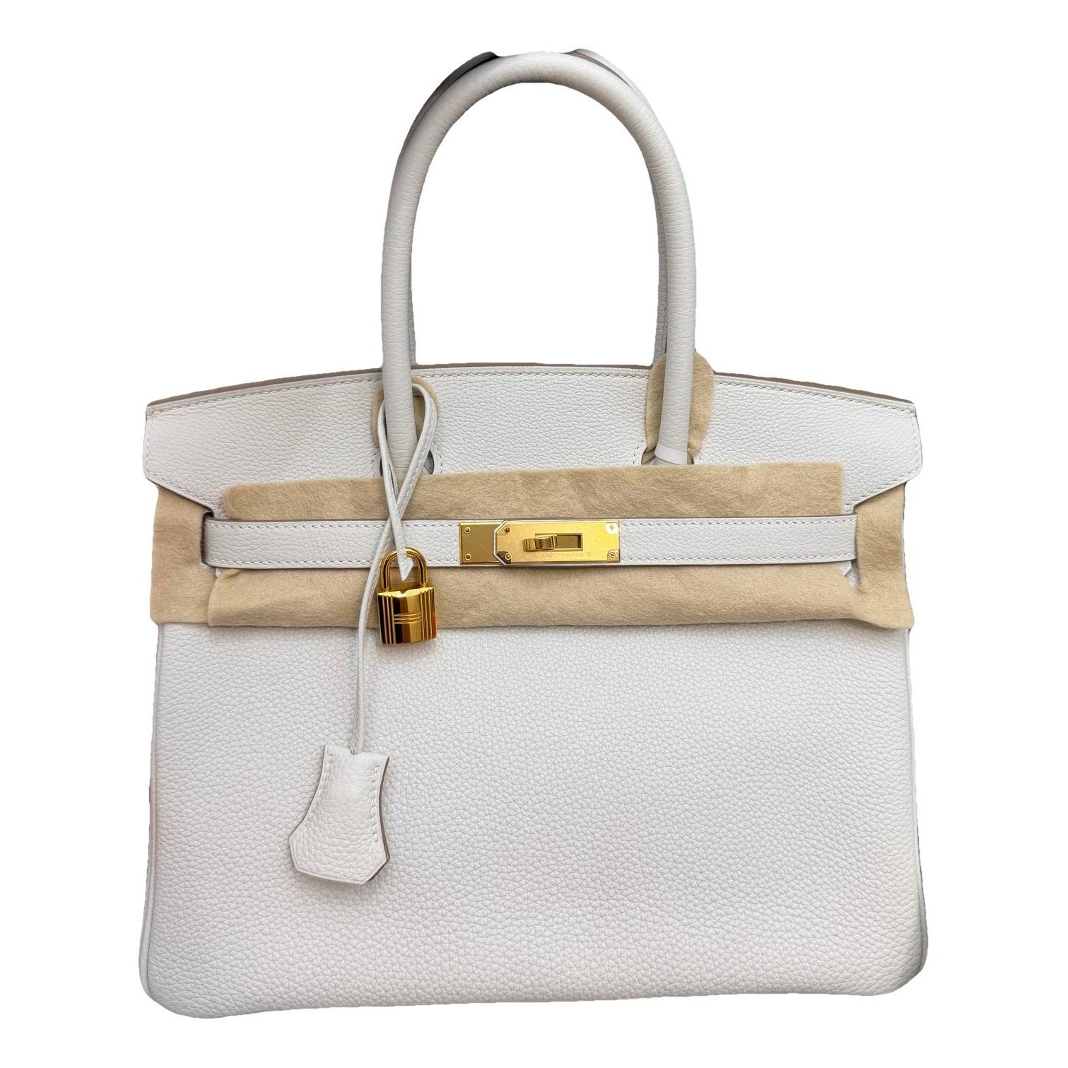 Birkin 30 leather handbag