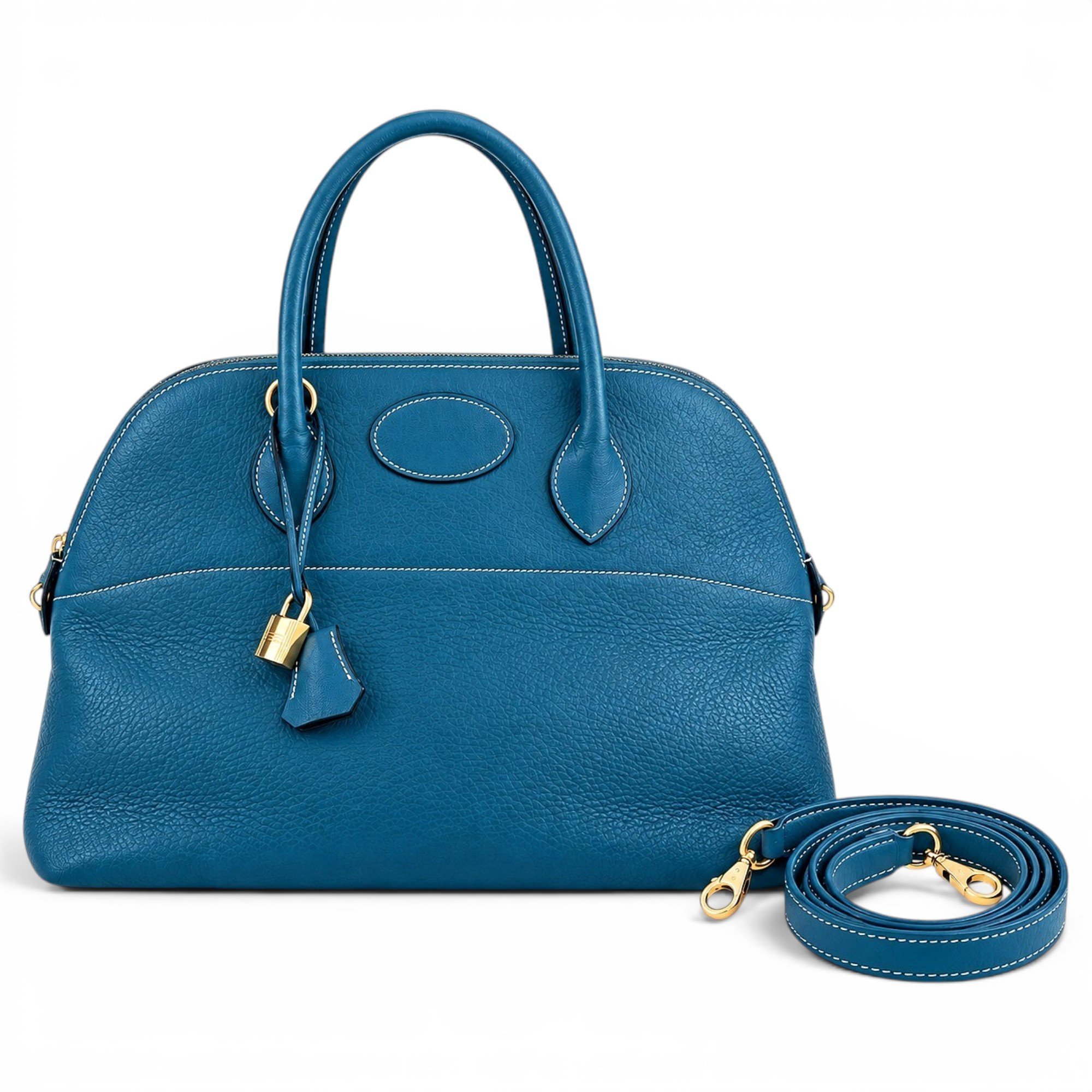 Bolide leather handbag