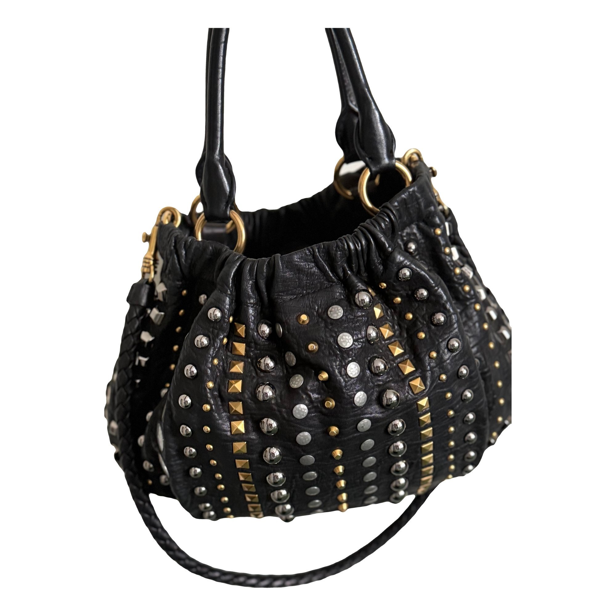 Leather handbag