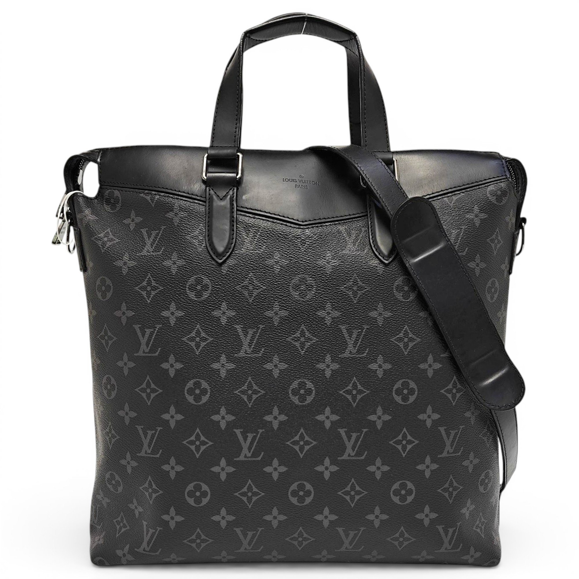Explorer plissé leather handbag