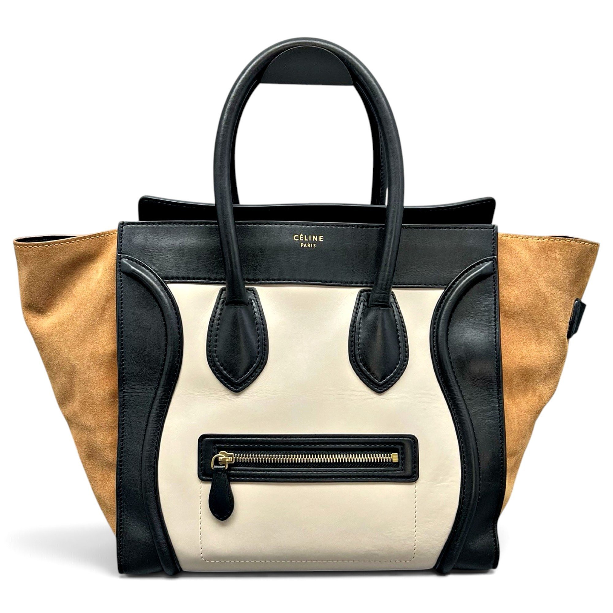 Luggage leather handbag