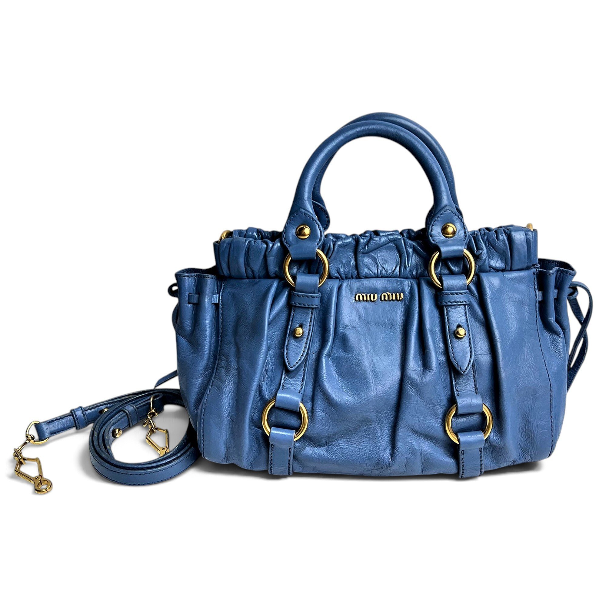 Vitello leather handbag