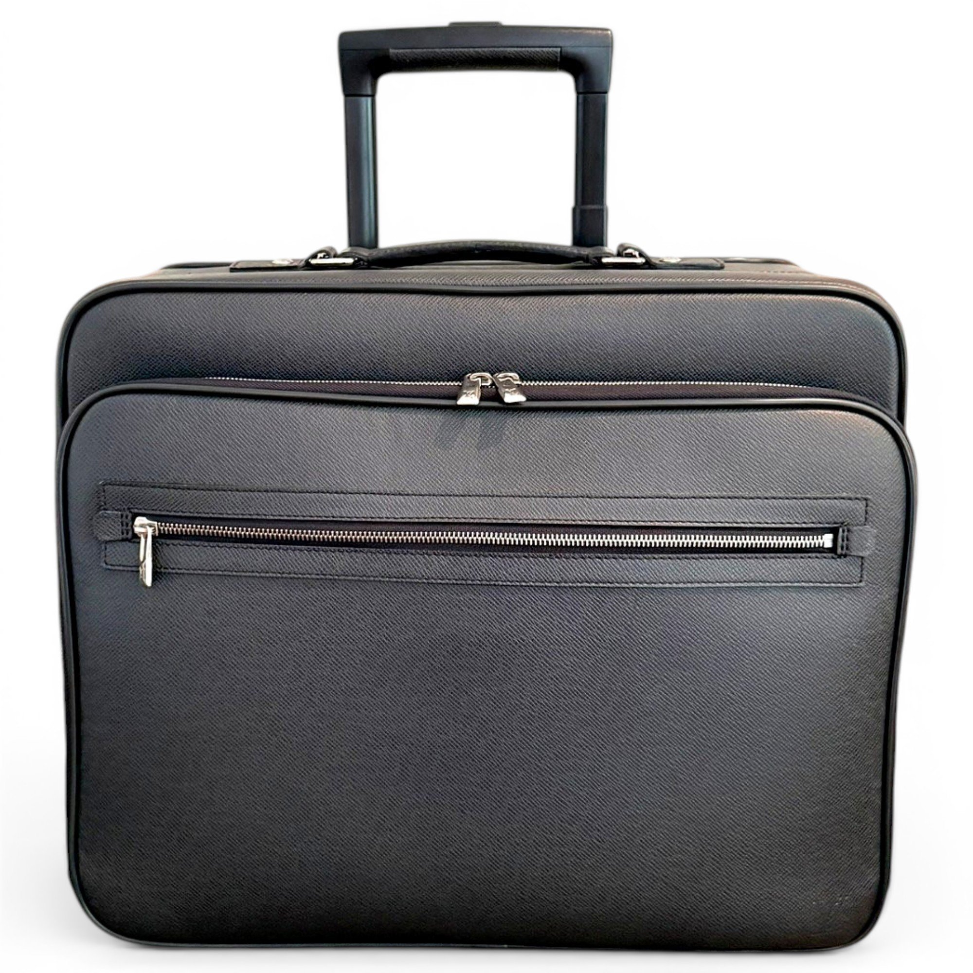 Patent leather travel bag