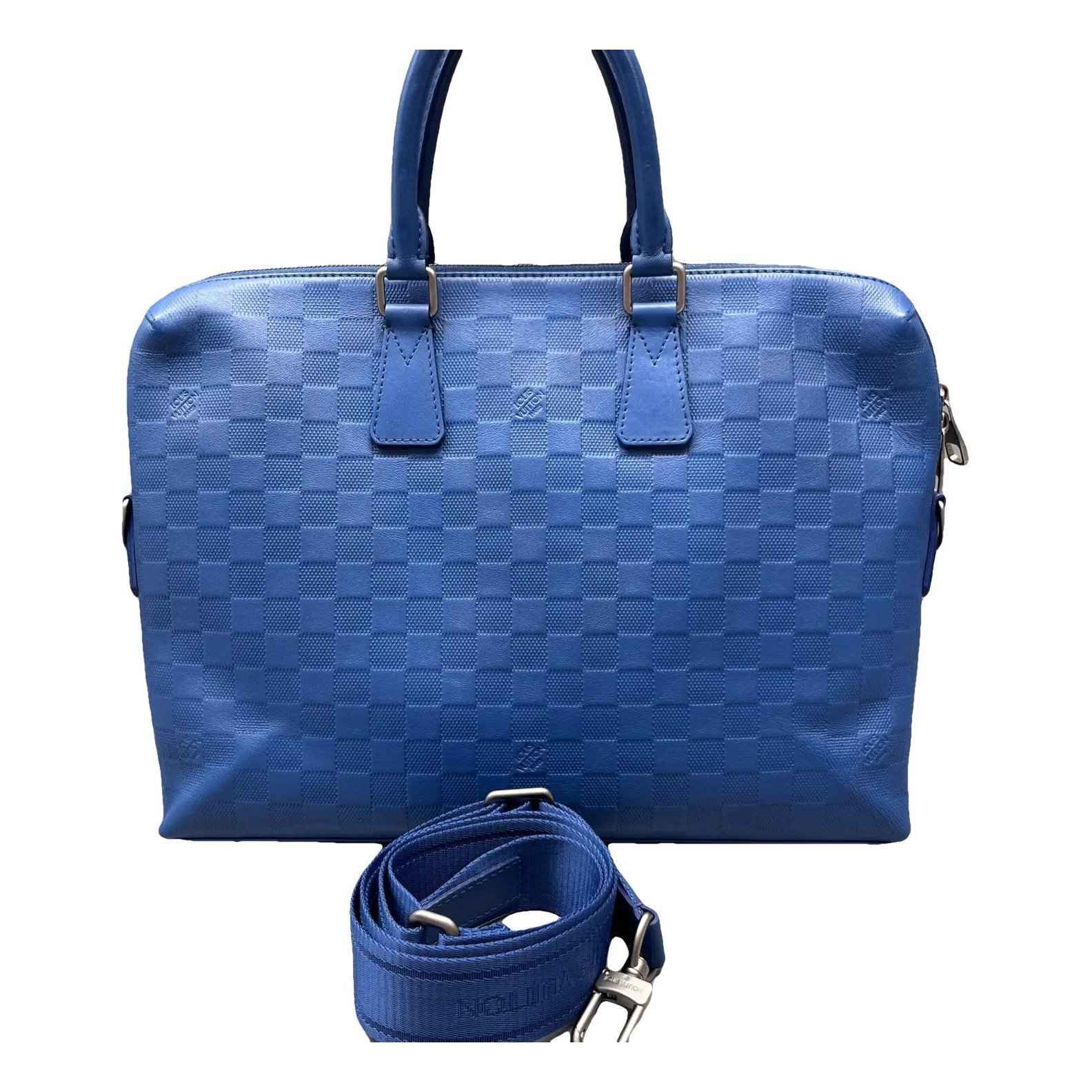 Porte Documents Voyage leather crossbody bag