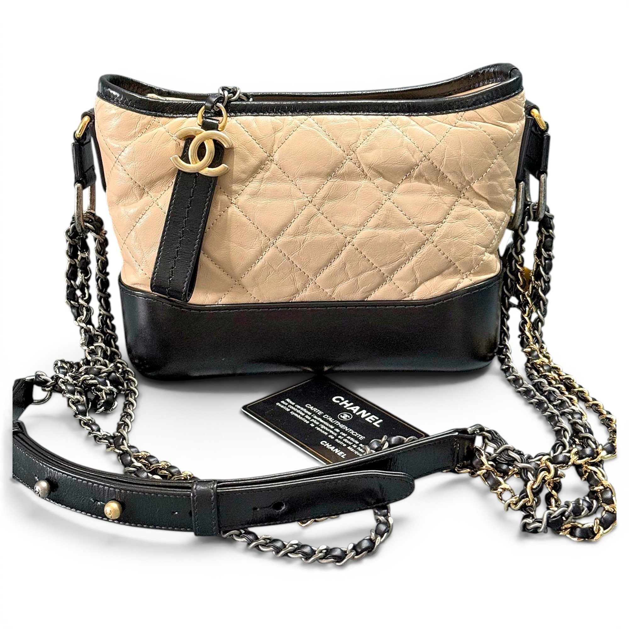 Gabrielle pony-style calfskin crossbody bag