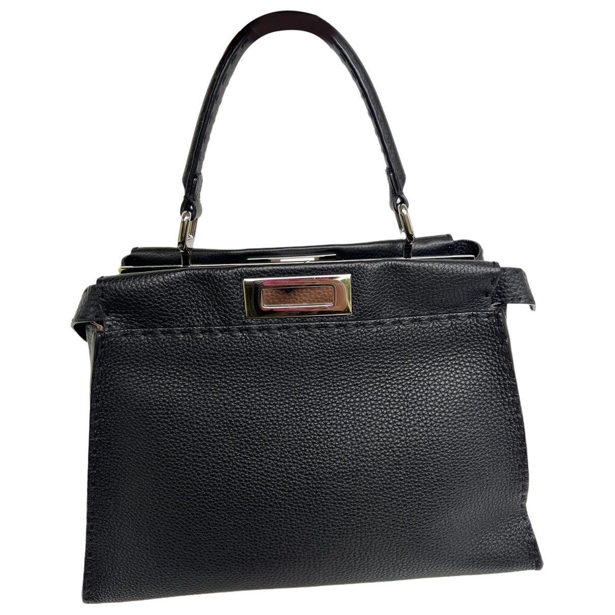 Peekaboo leather handbag