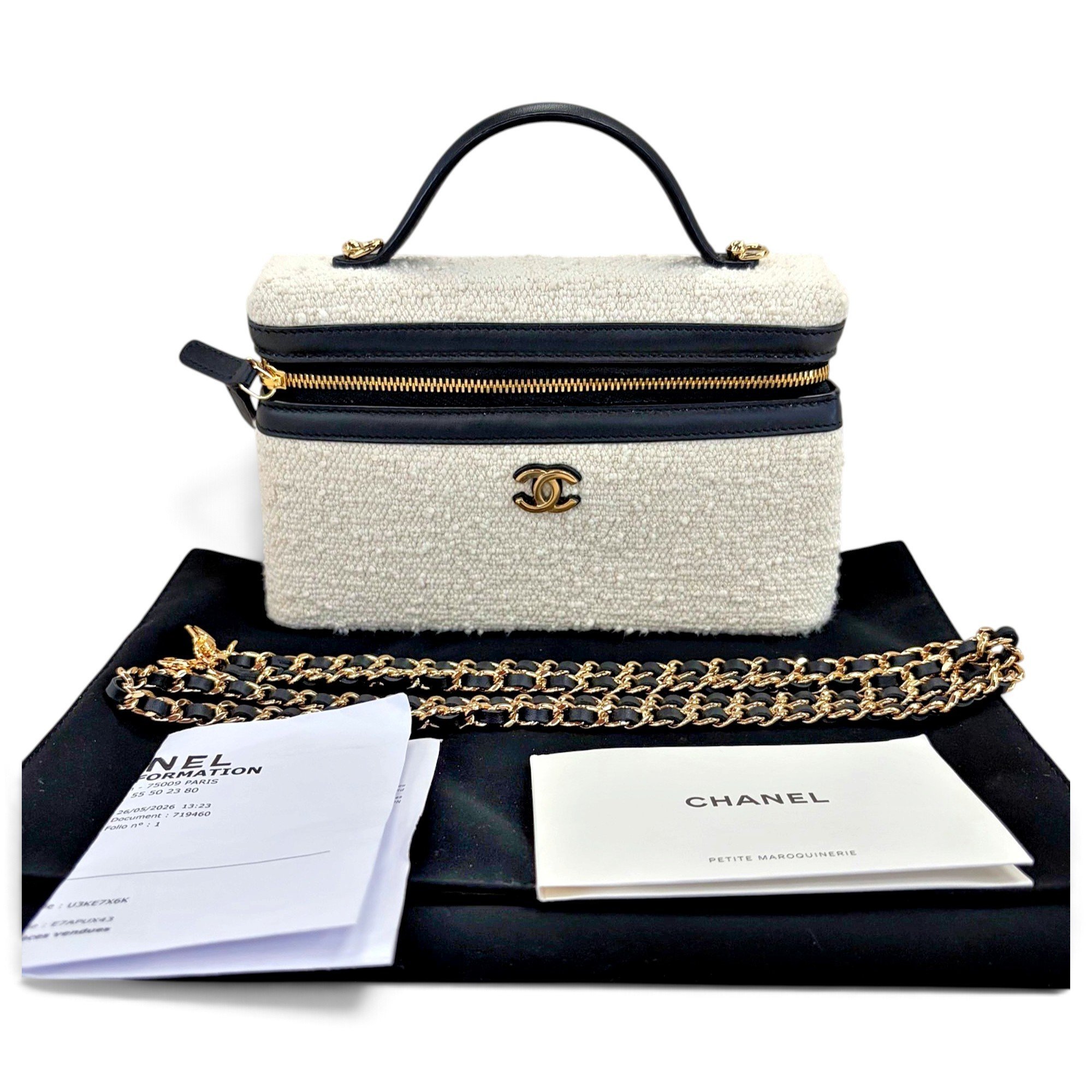 Tweed handbag