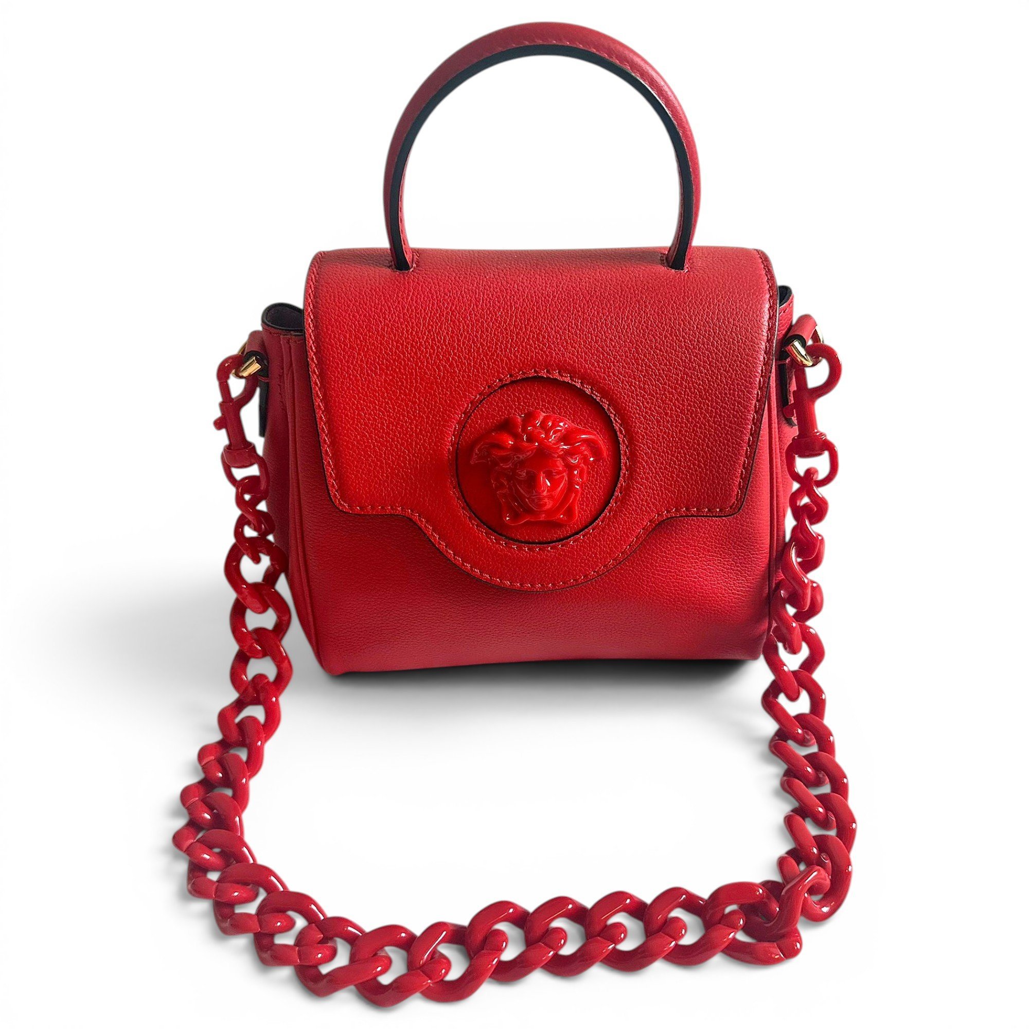 La Medusa leather bag