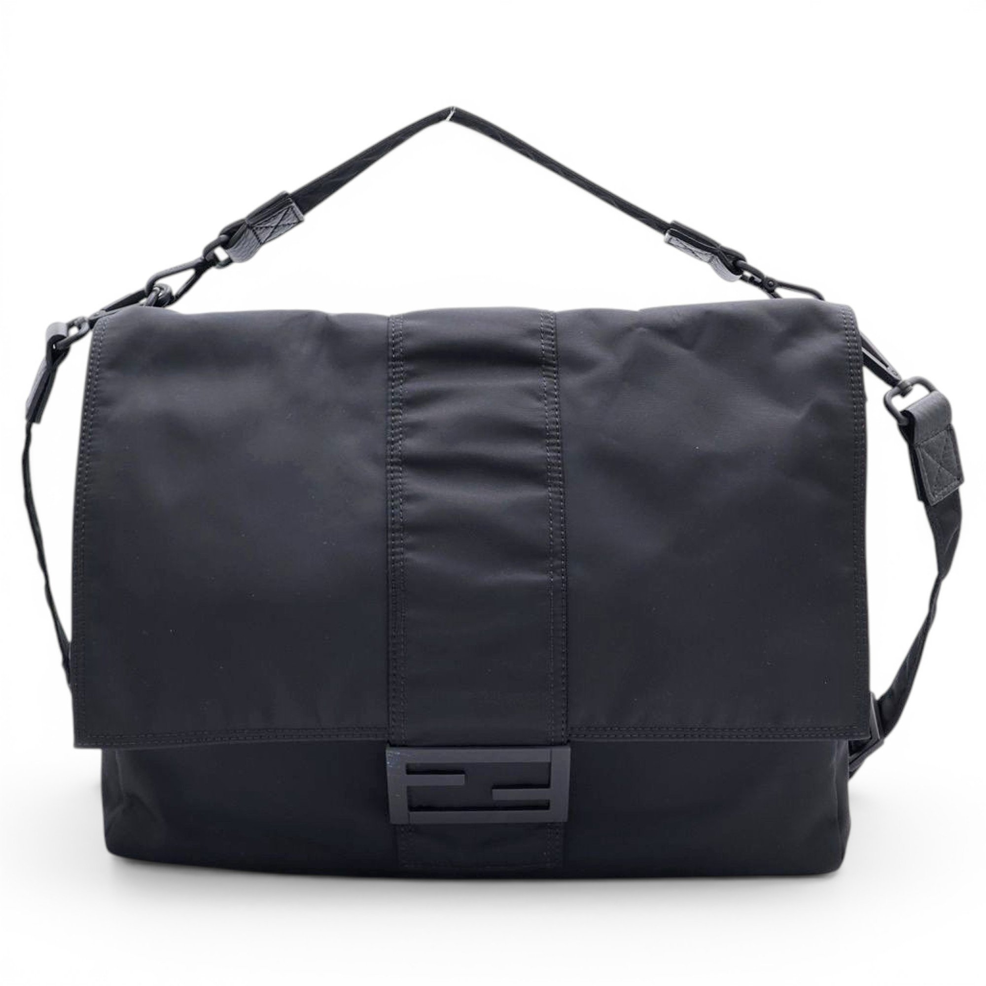 Baguette leather handbag