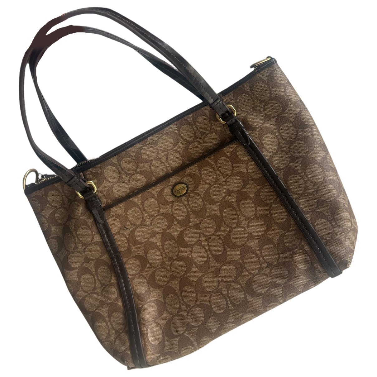 Coach CITY ZIP TOTE leather handbag
