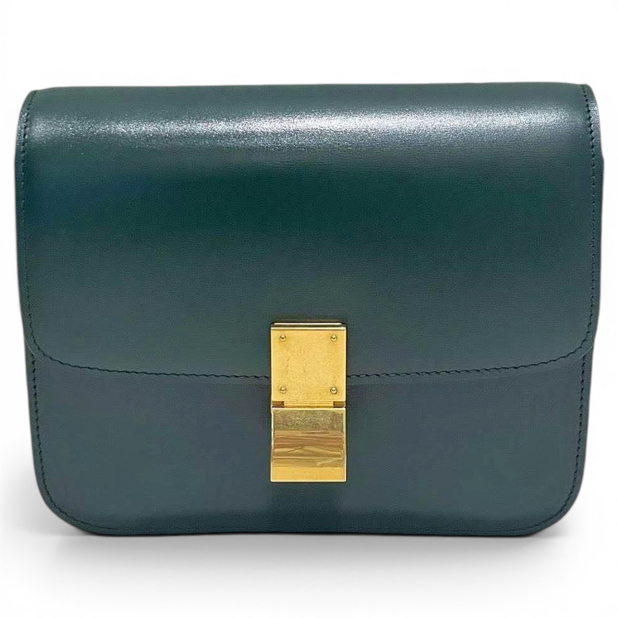 Classic leather handbag