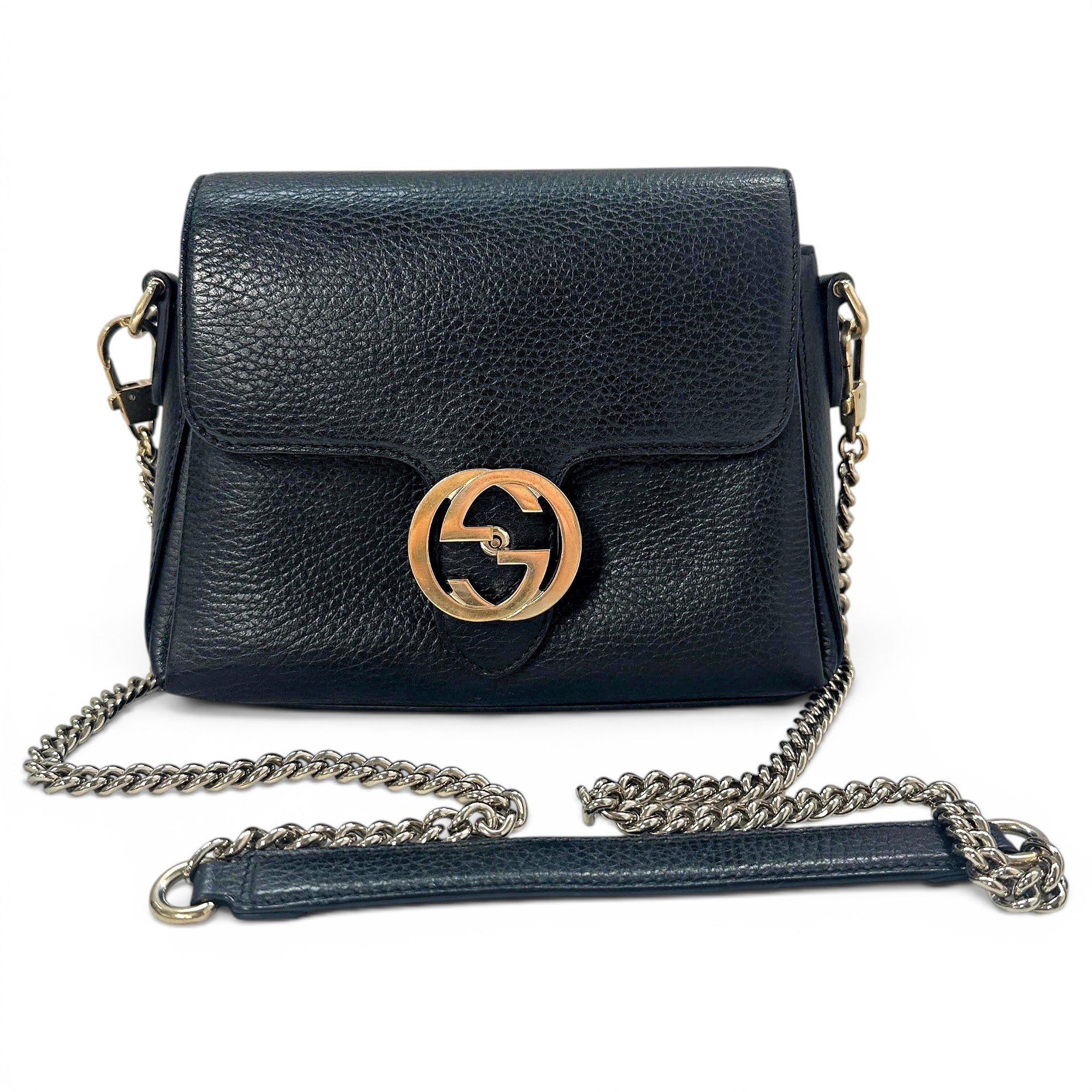 Leather crossbody bag
