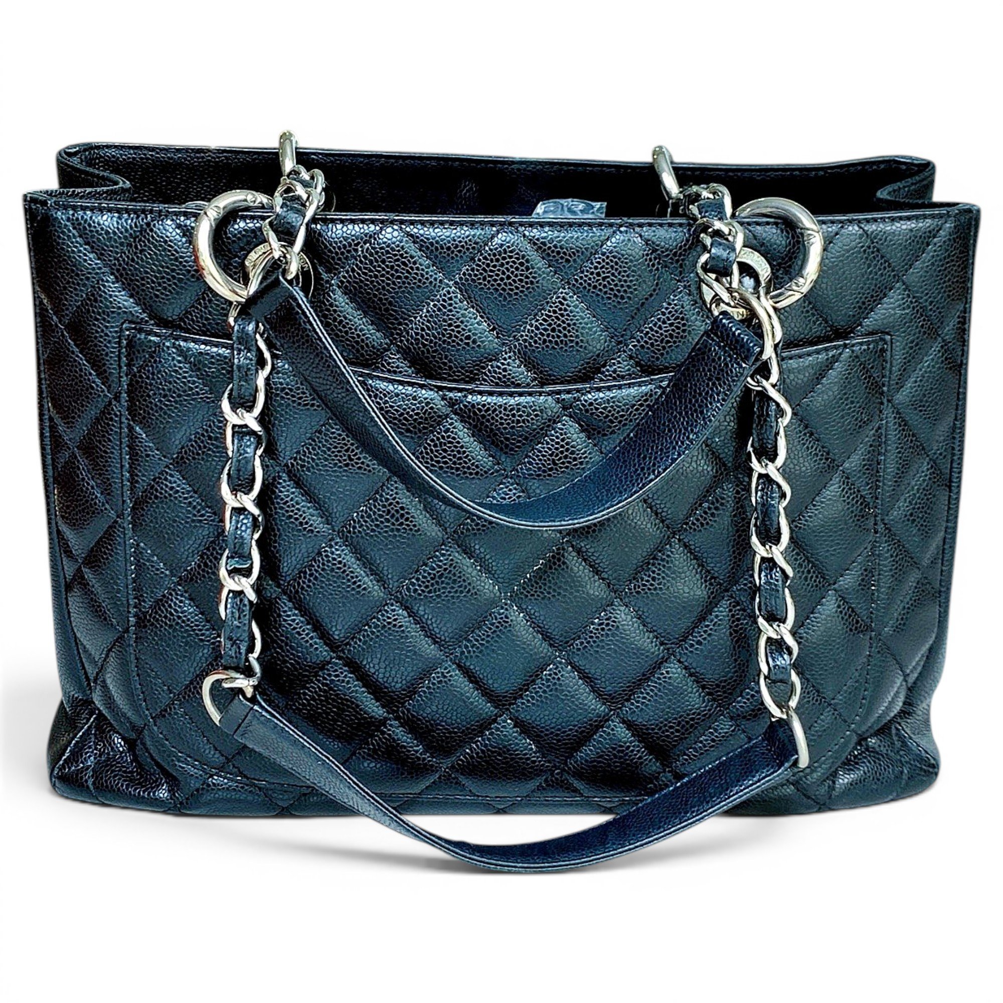 Grand shopping leather handbag