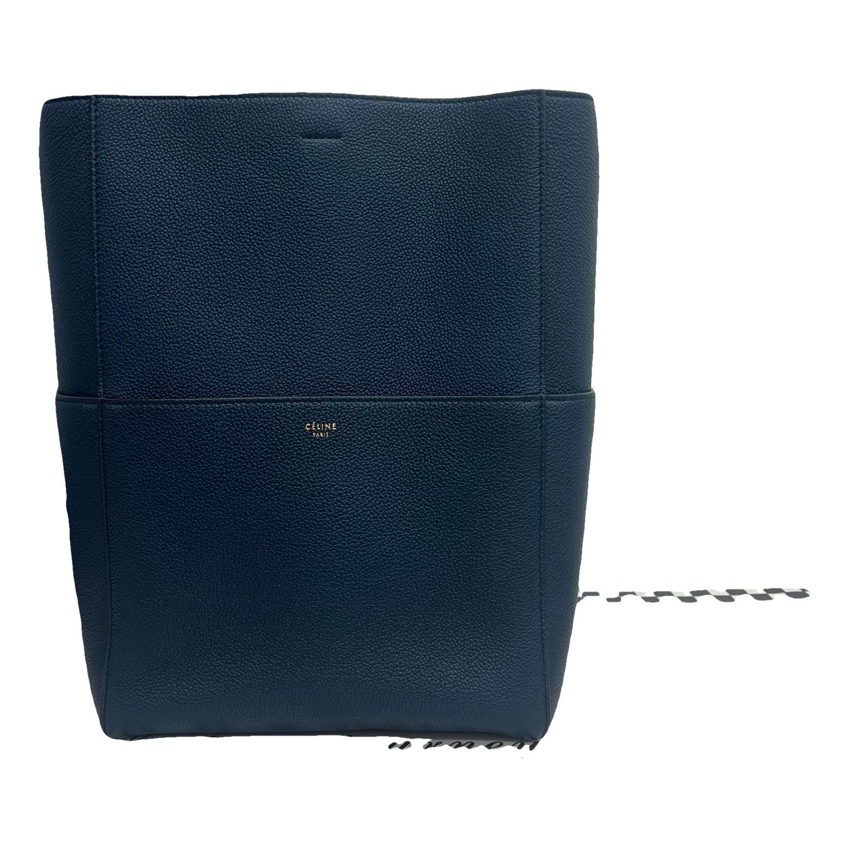 Seau Sangle leather handbag