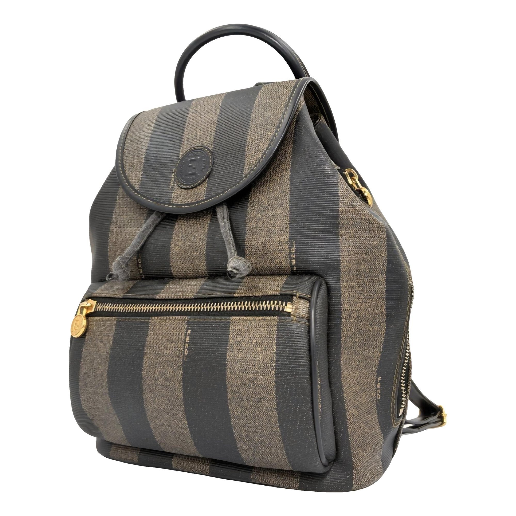 Leather backpack