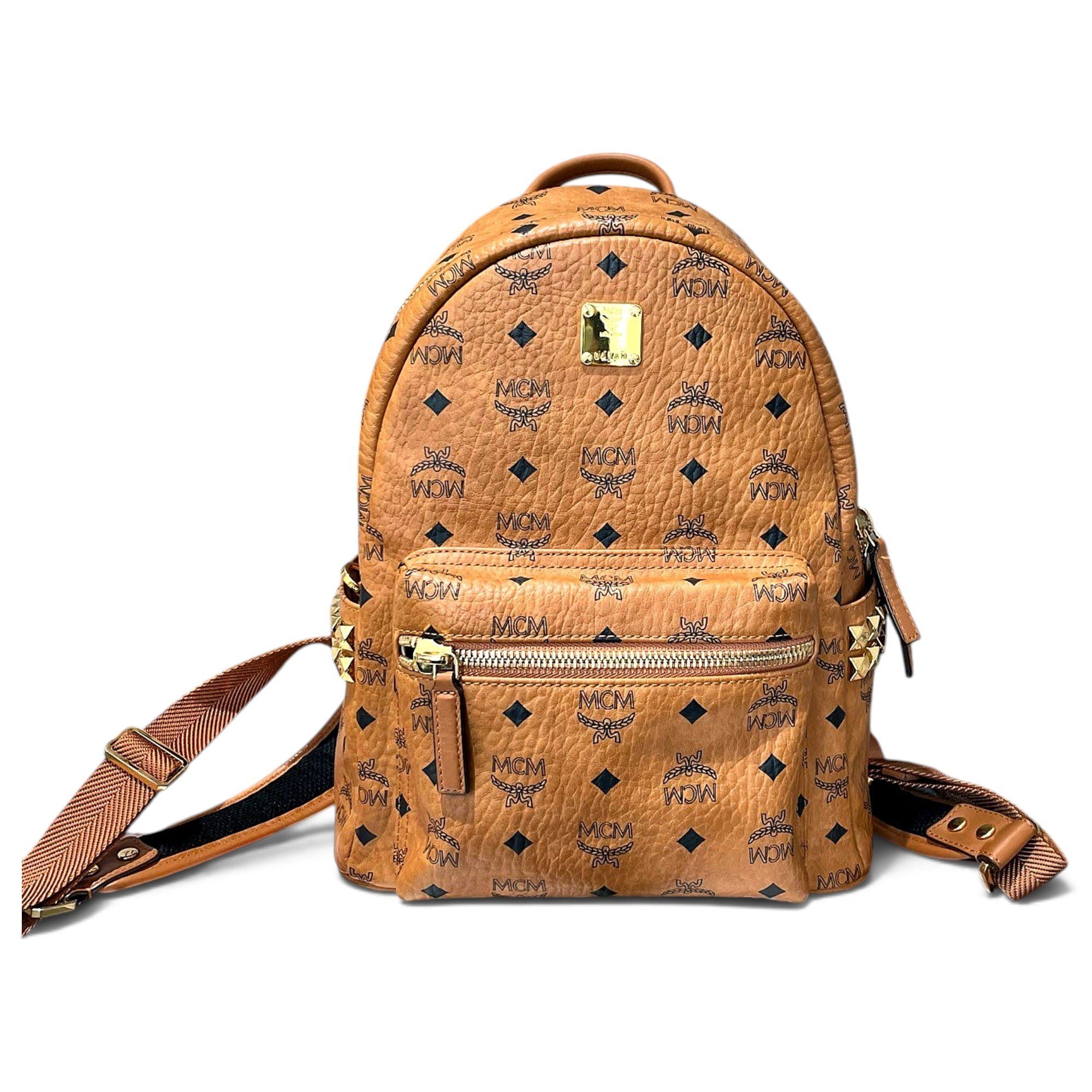 Stark leather backpack