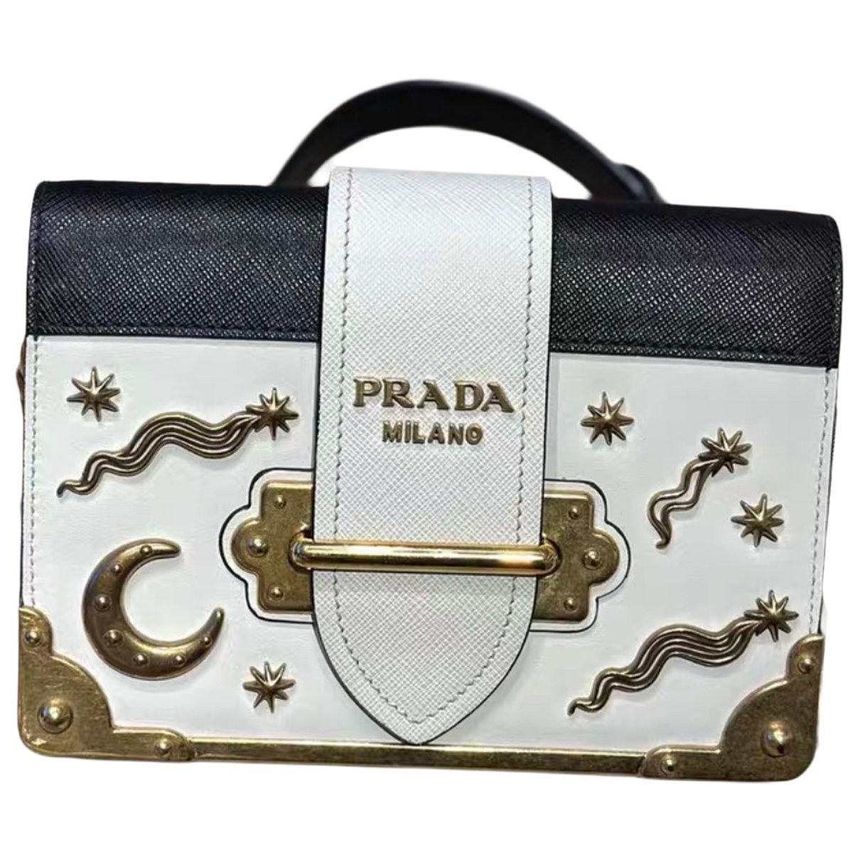 Cahier leather crossbody bag