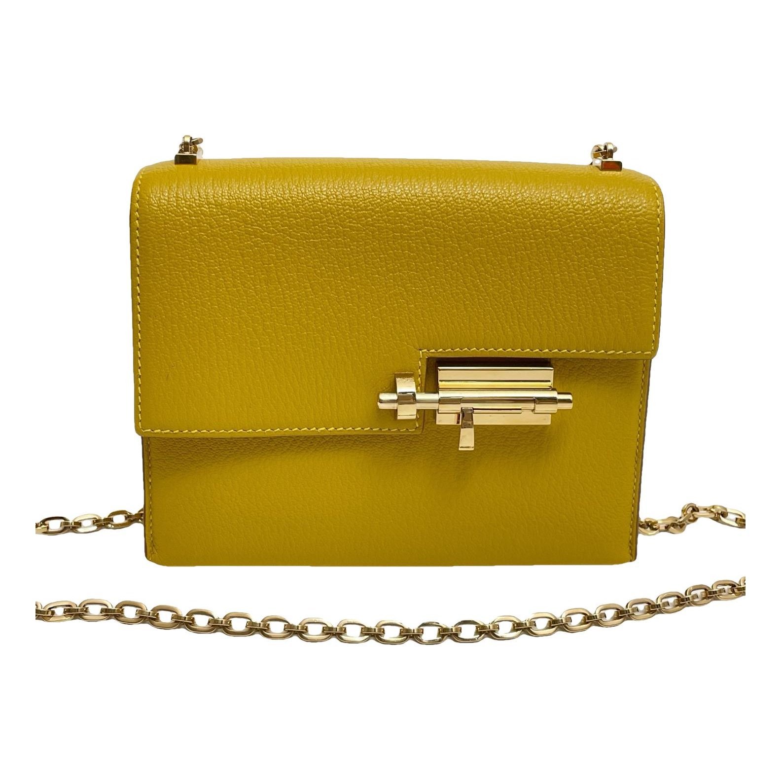 Verrou Mini leather handbag