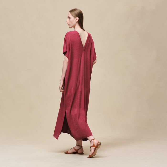 "Chaine d'Ancre" Long Caftan Dress