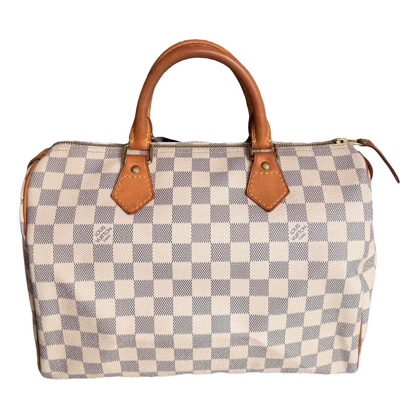 Speedy leather handbag