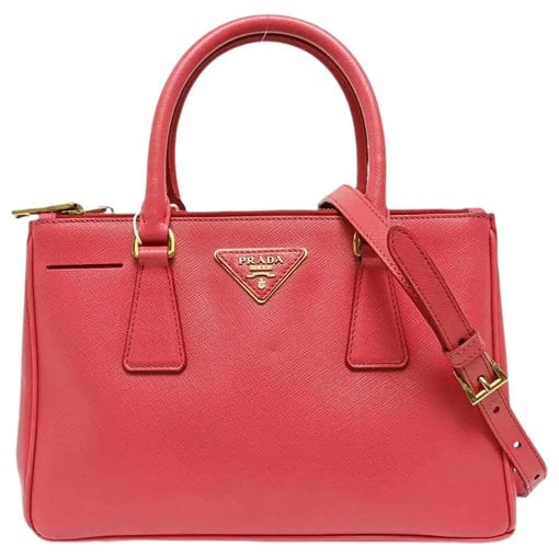 Galleria leather handbag