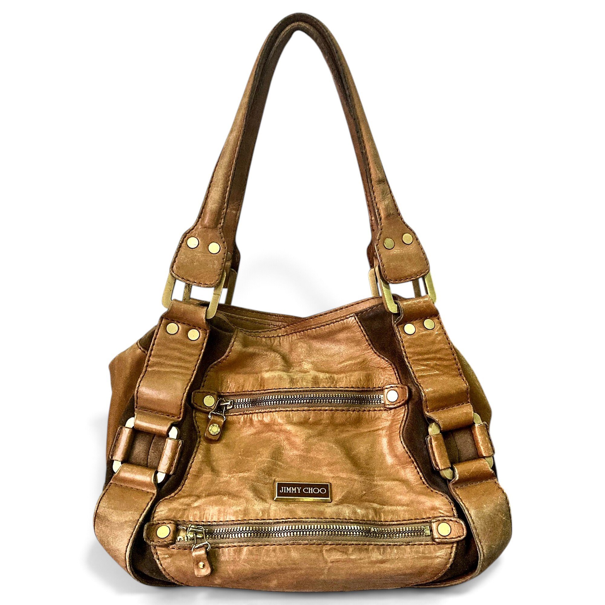 Leather handbag