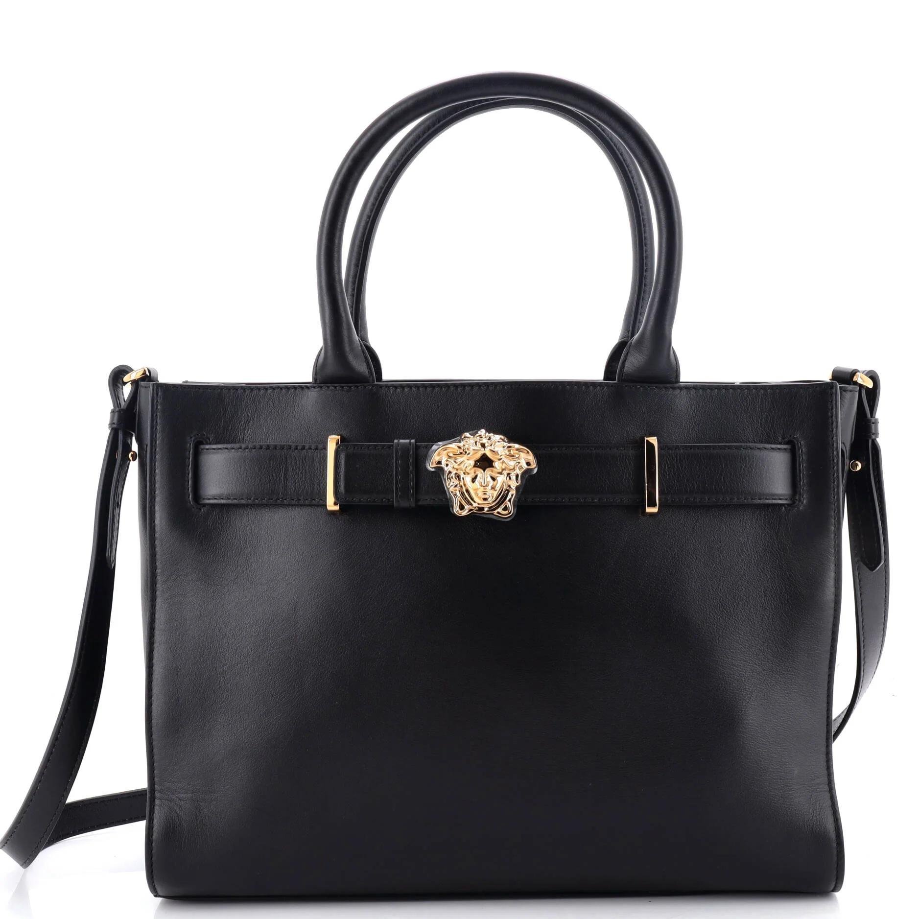 Leather tote
