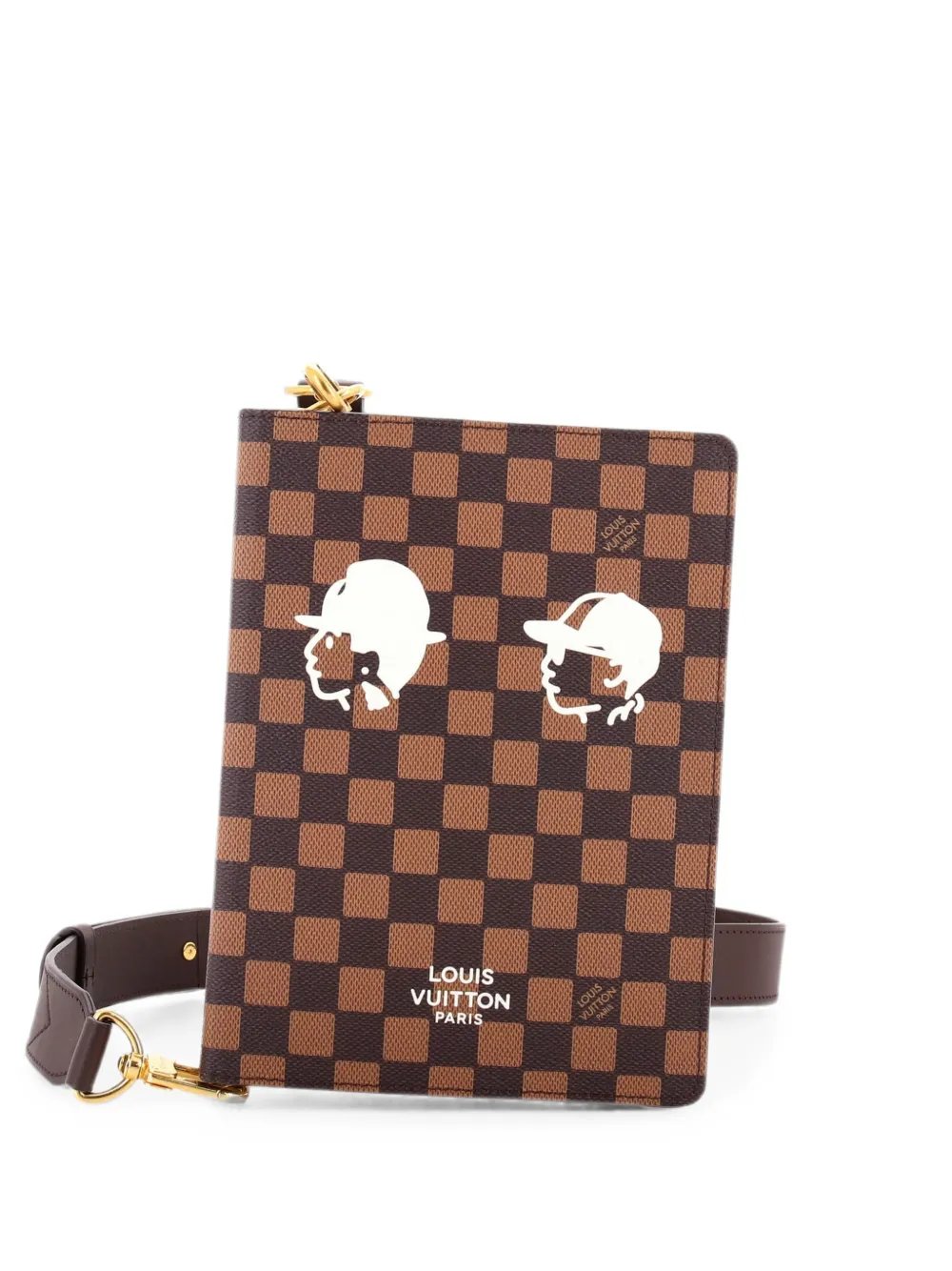 Pharrell X Nigo Book Messenger Bag Limited Edition Damier Phriendship Coated Canvas crossbody bag