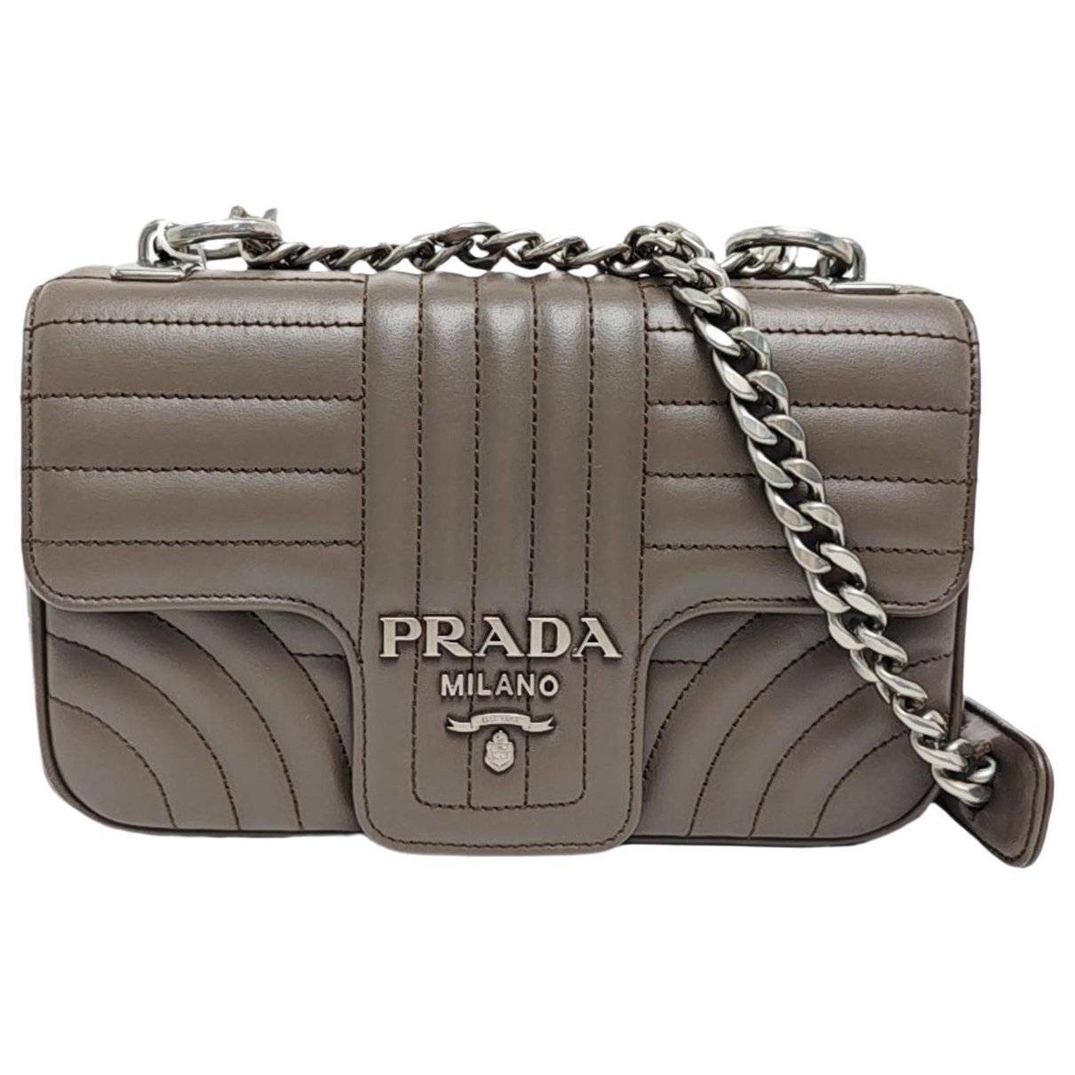 Diagramme leather crossbody bag
