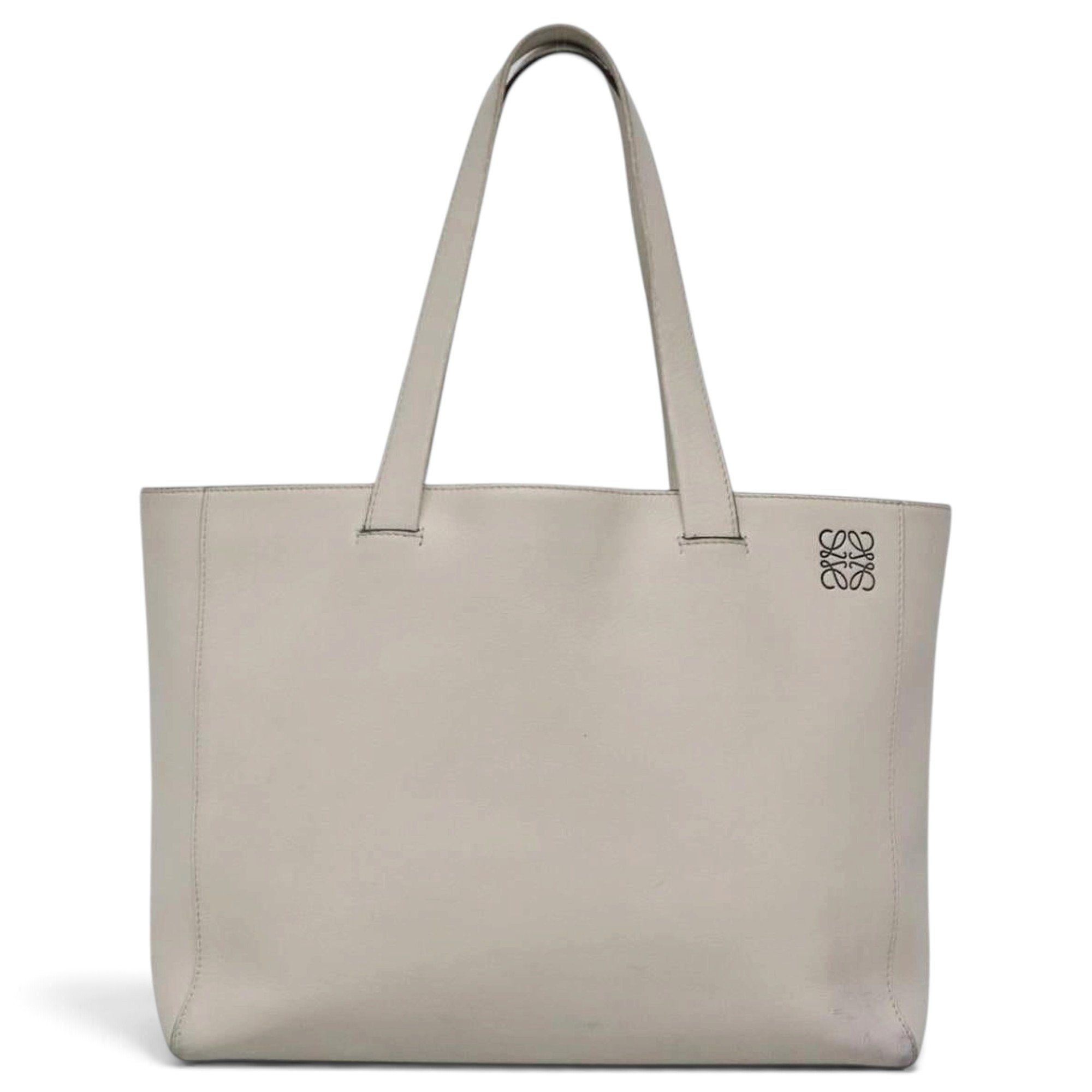 Anagram leather tote
