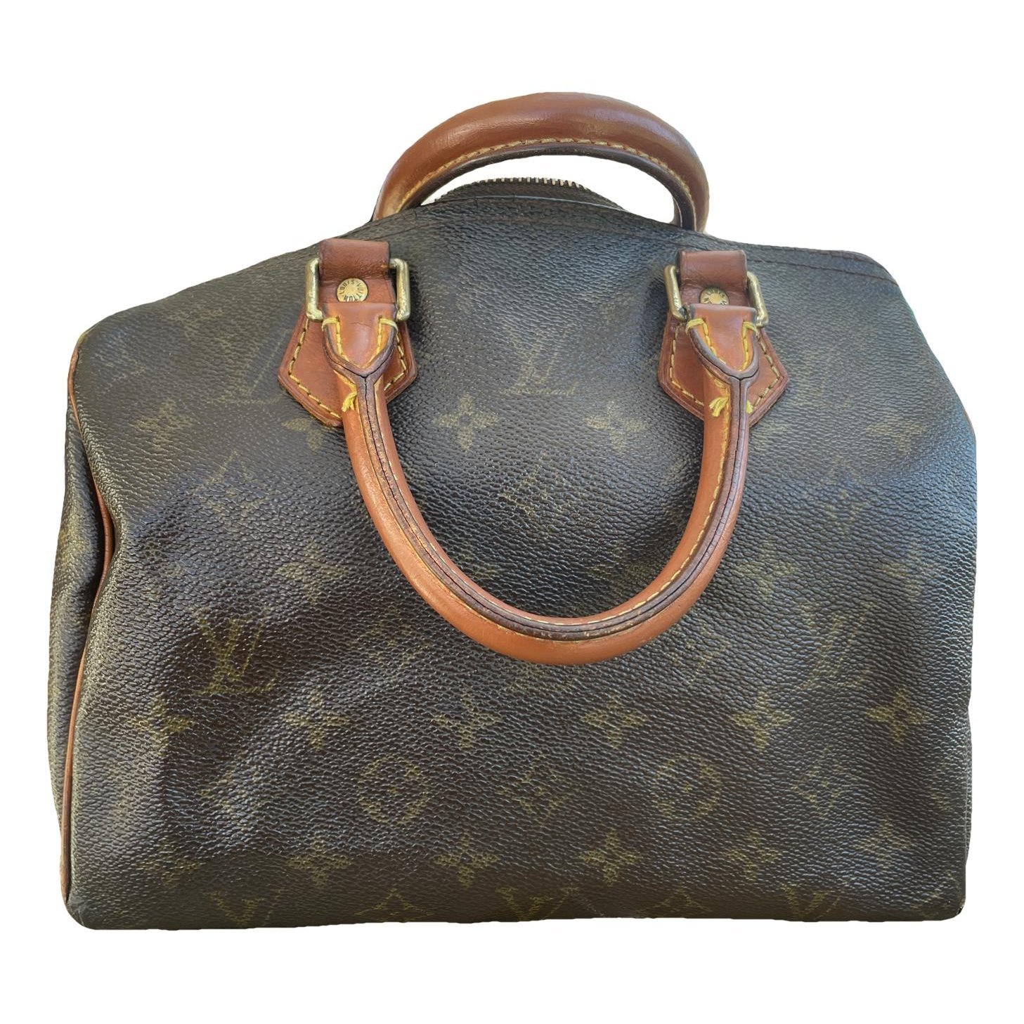 Speedy leather handbag