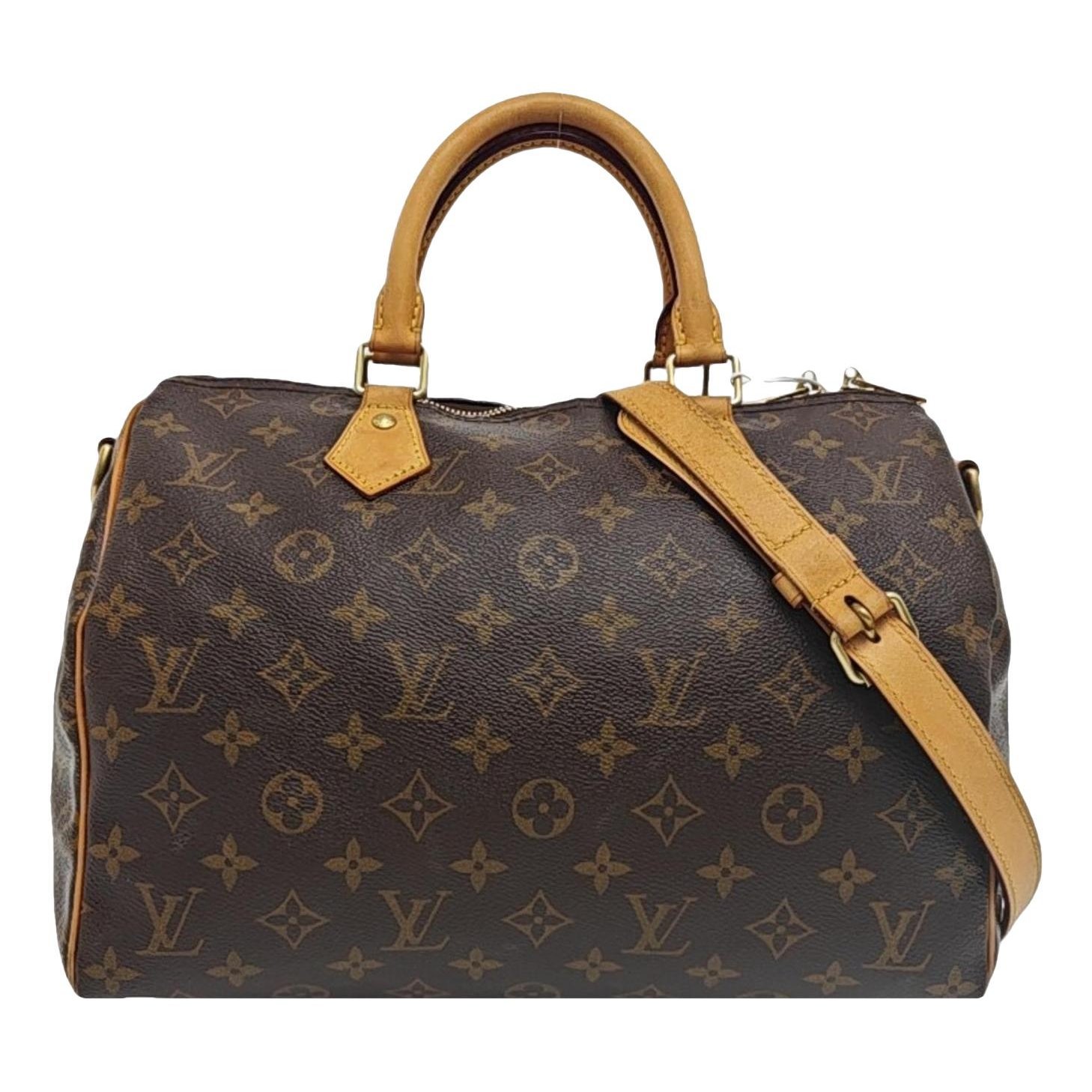Nano Speedy / Mini HL leather handbag