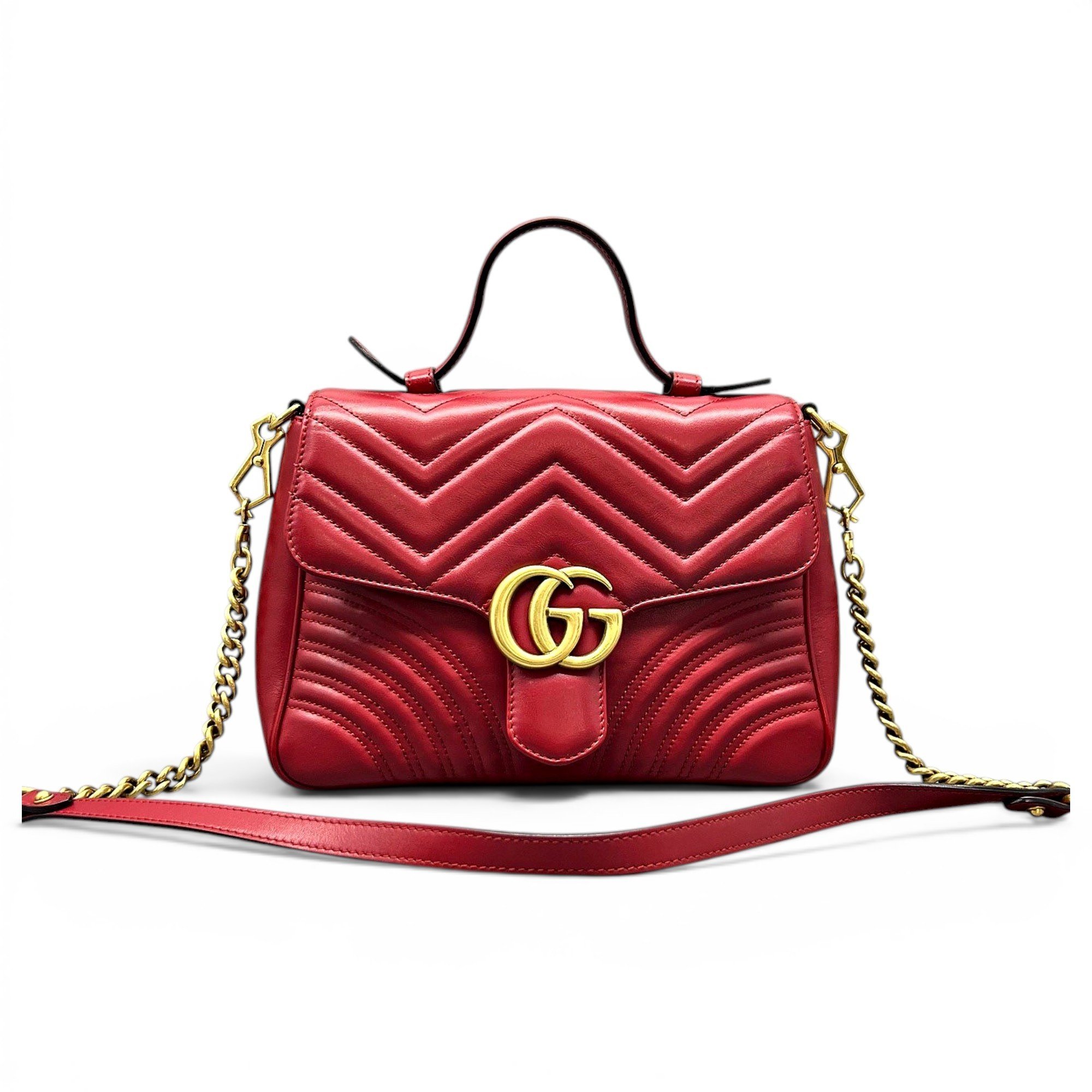 Leather handbag