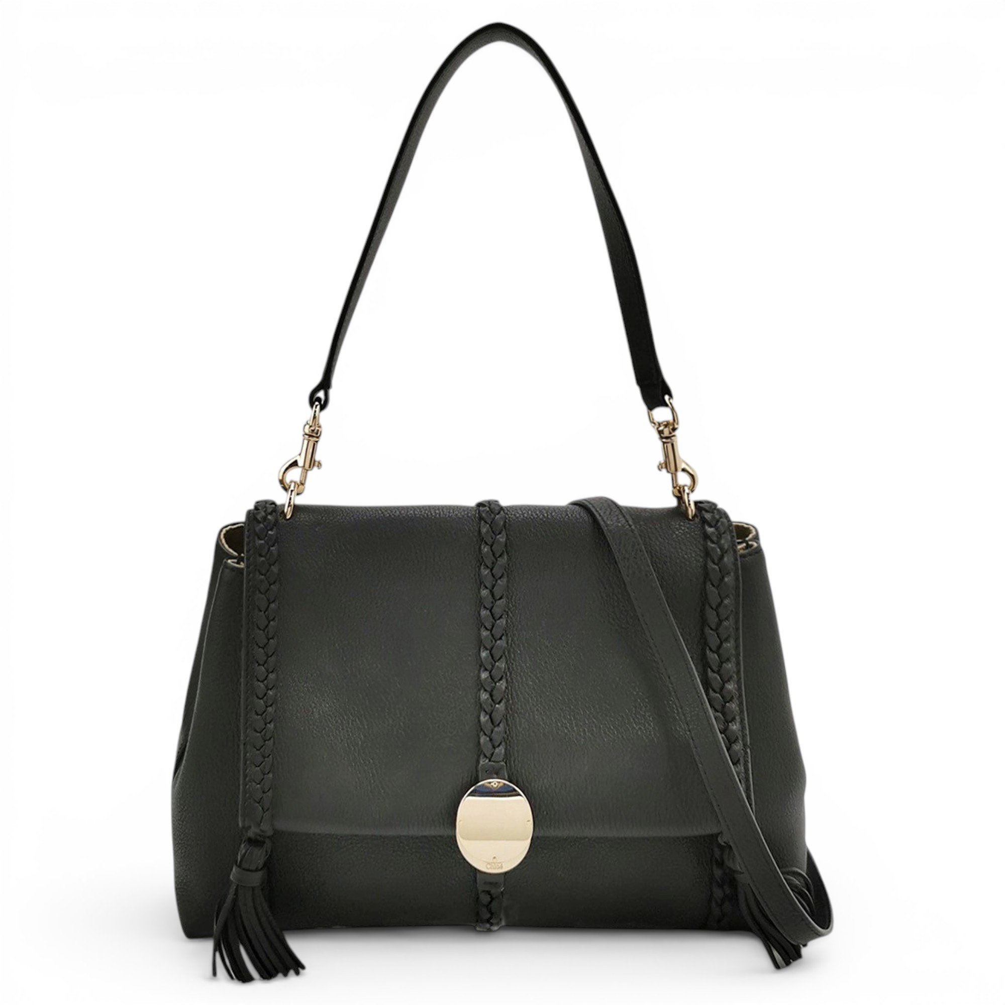 Penelope leather handbag