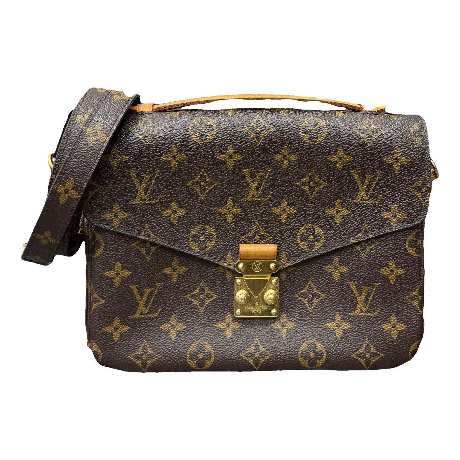 Metis leather handbag